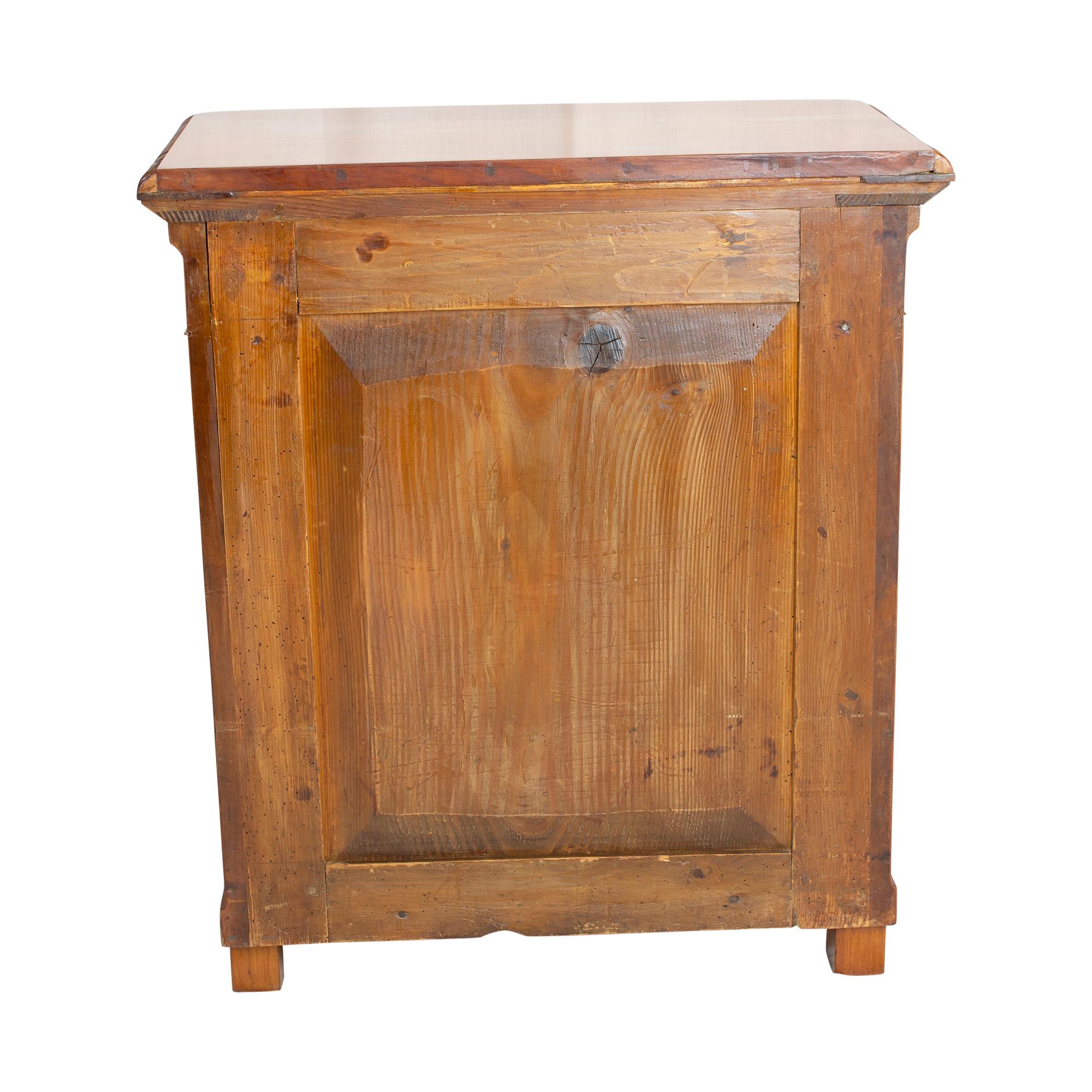Early 19th Century Biedermeier Cherrywood Half Cabinet / Commode 1