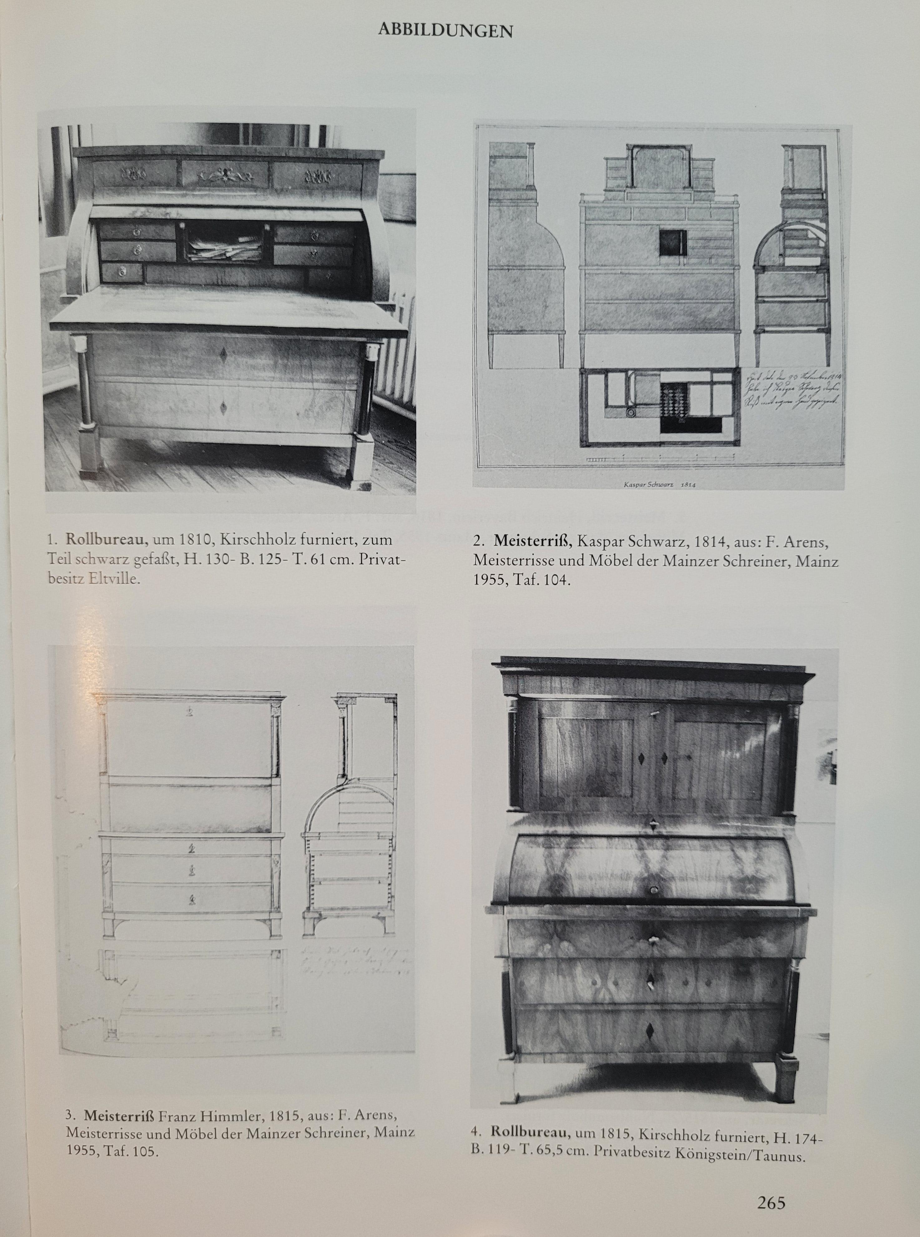 Early 19th Century Biedermeier Secretary with Hidden Mechanism, circa 1815 8