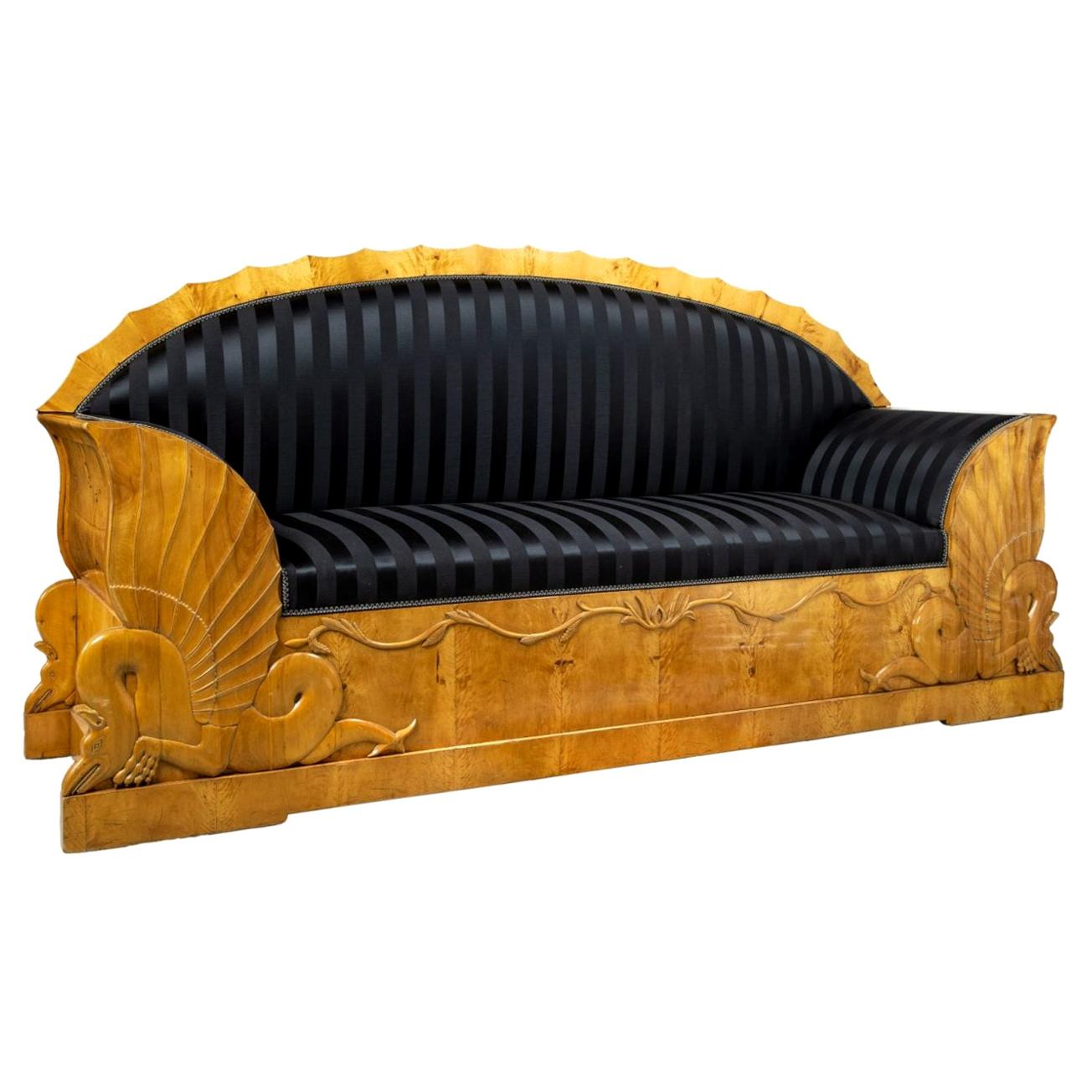 Early 19th Century Biedermeier Sofa Probably Scandinavian