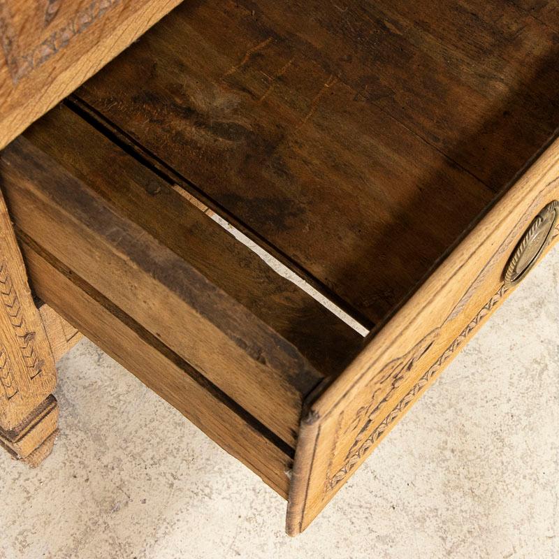 Early 19th Century Bleached Oak Chest of 3 Drawers from France 2