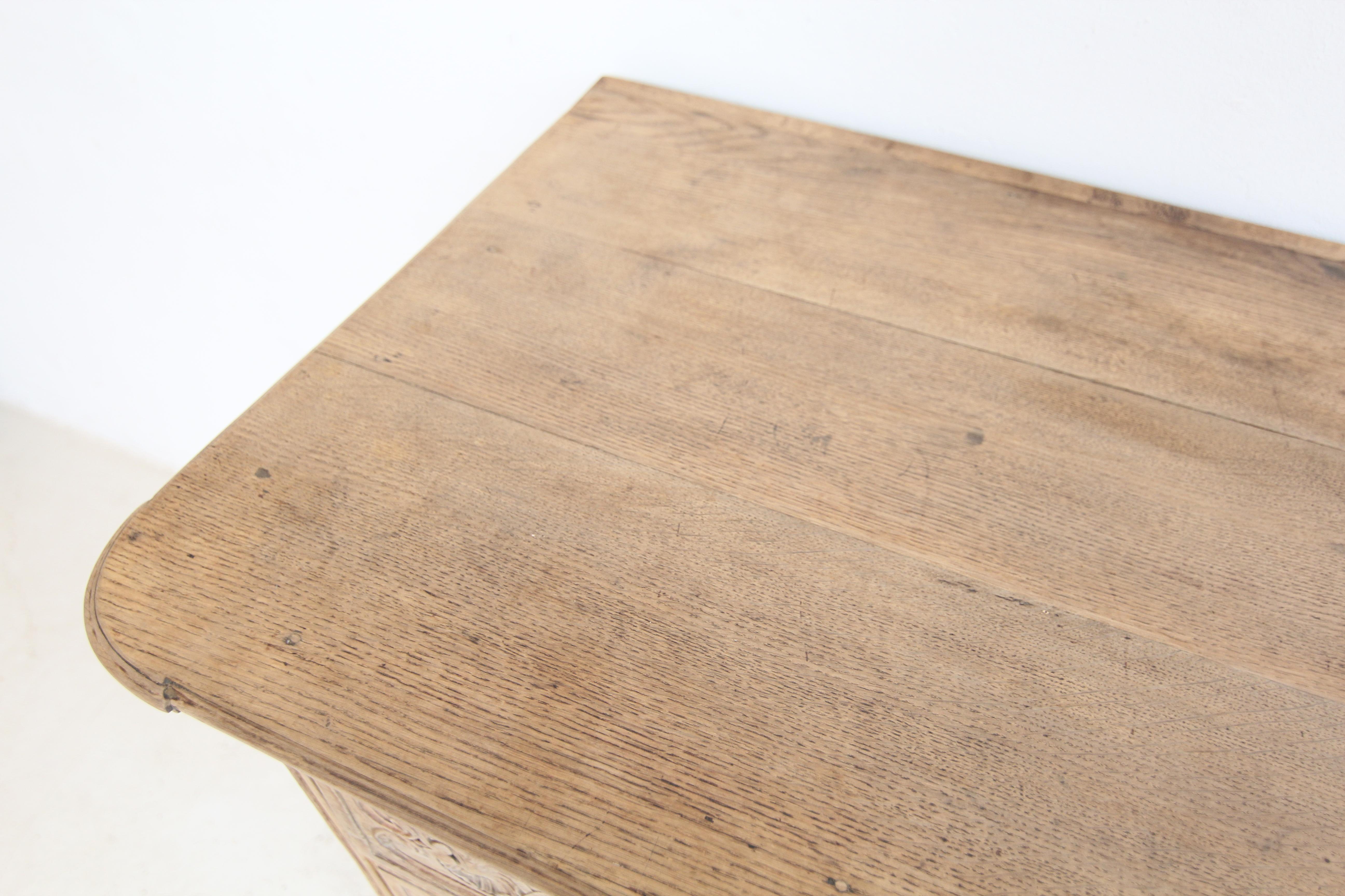 Cassettiera in Oak sbiancato dei primi del XIX secolo in vendita 9