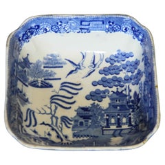 Early 19th Century Blue Willow Bowl