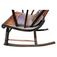 Early 19th Century "Boston Rocker" Rocking Chair Hand Made