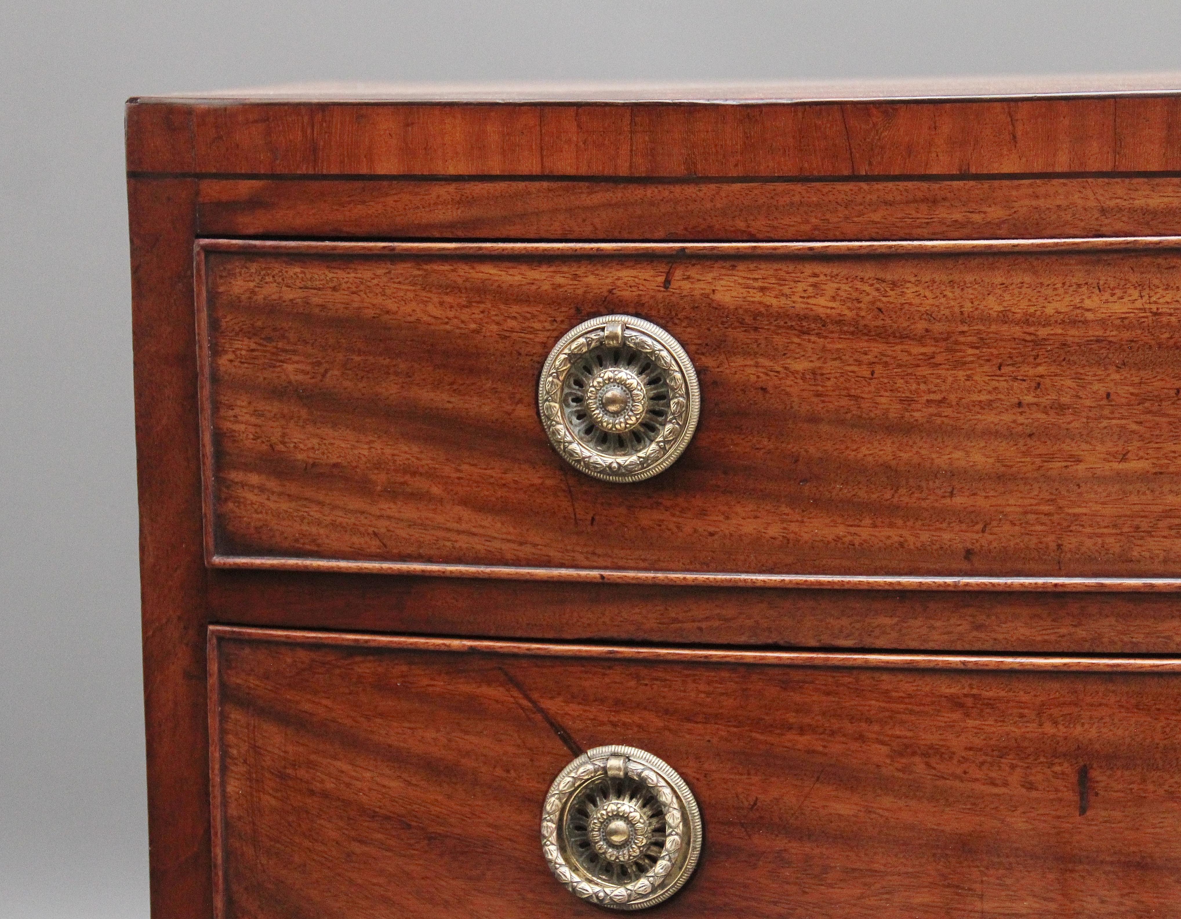 British Early 19th Century bowfront chest