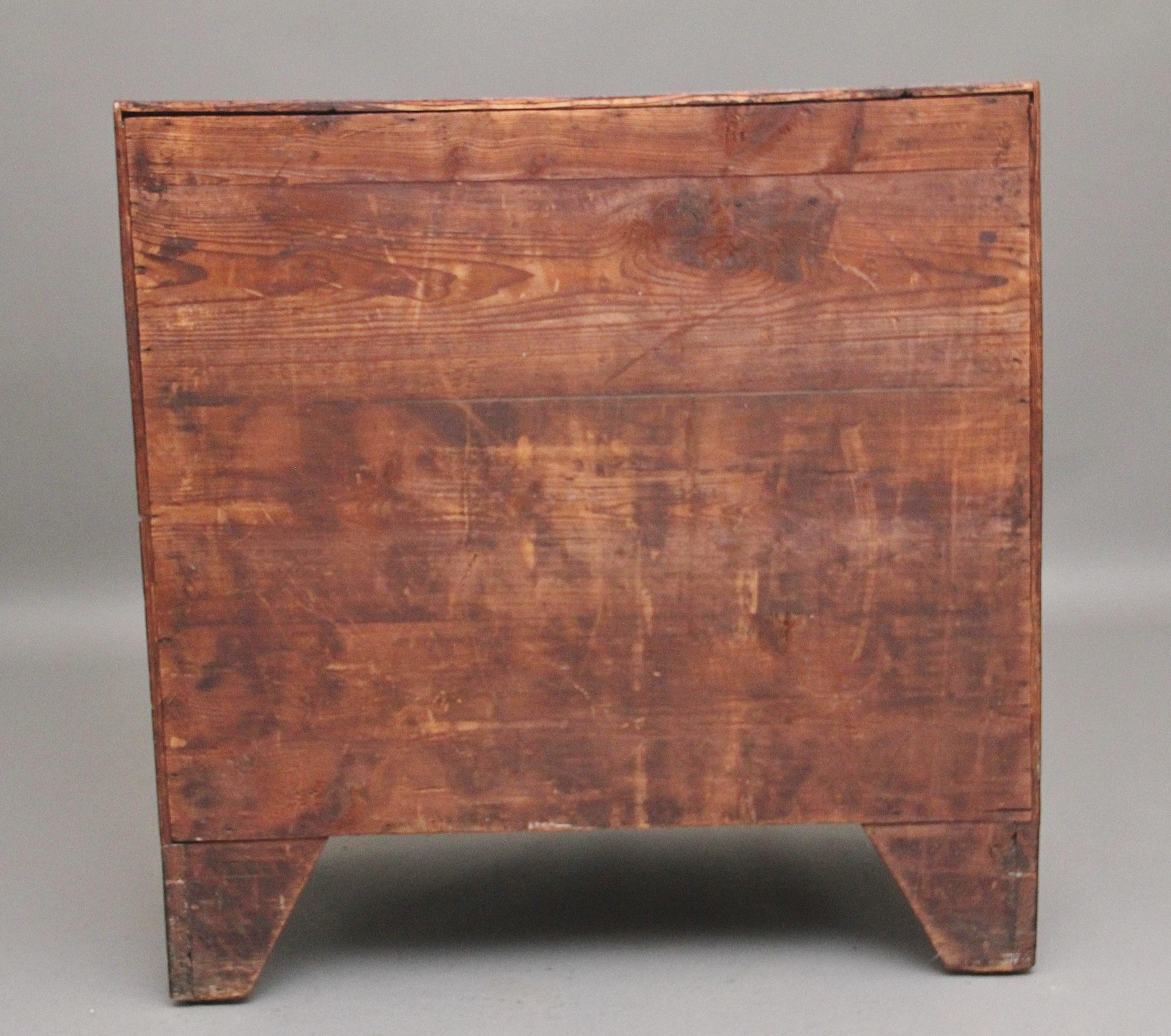 Early 19th Century bowfront chest 1