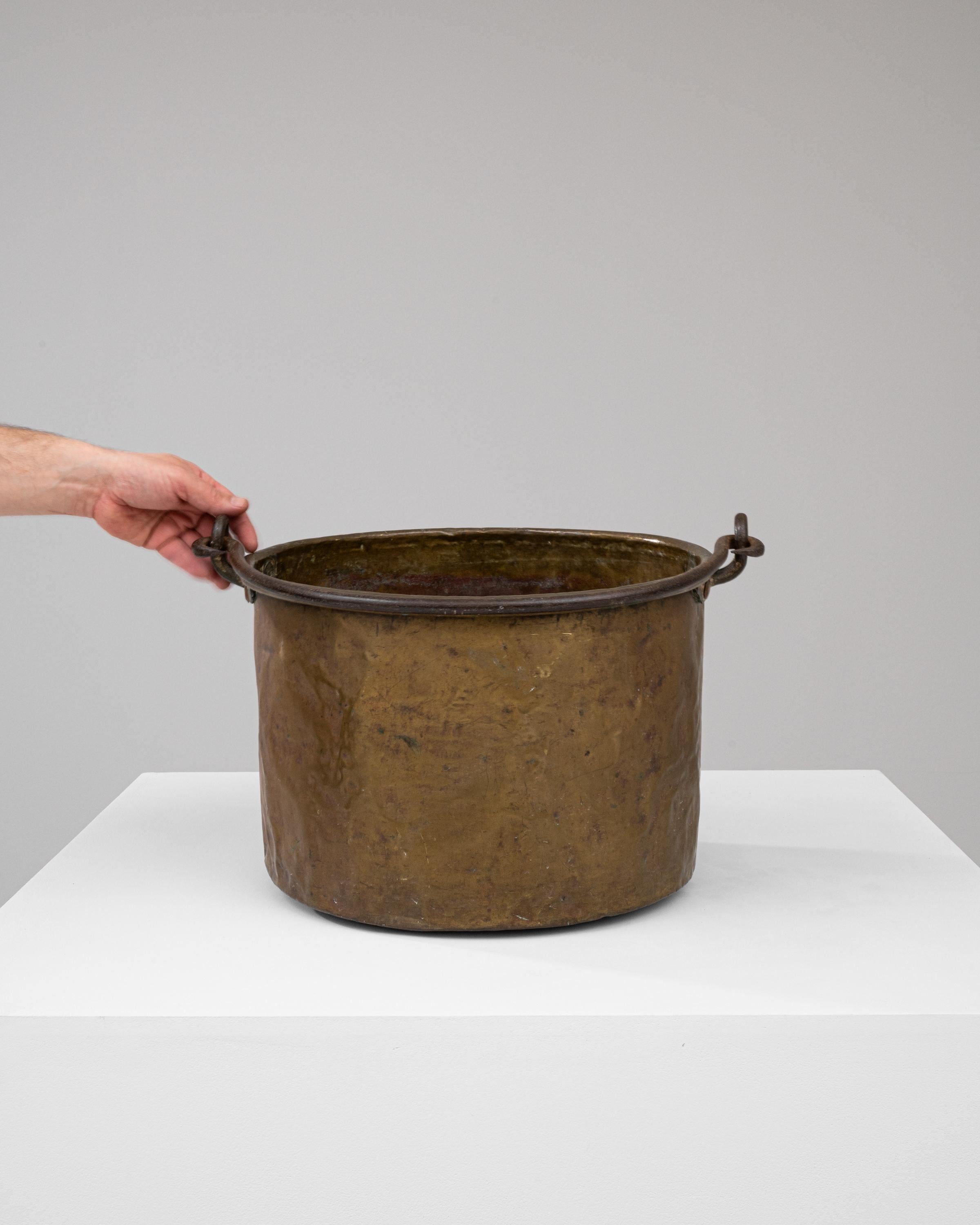 French Early 19th Century Brass Bucket