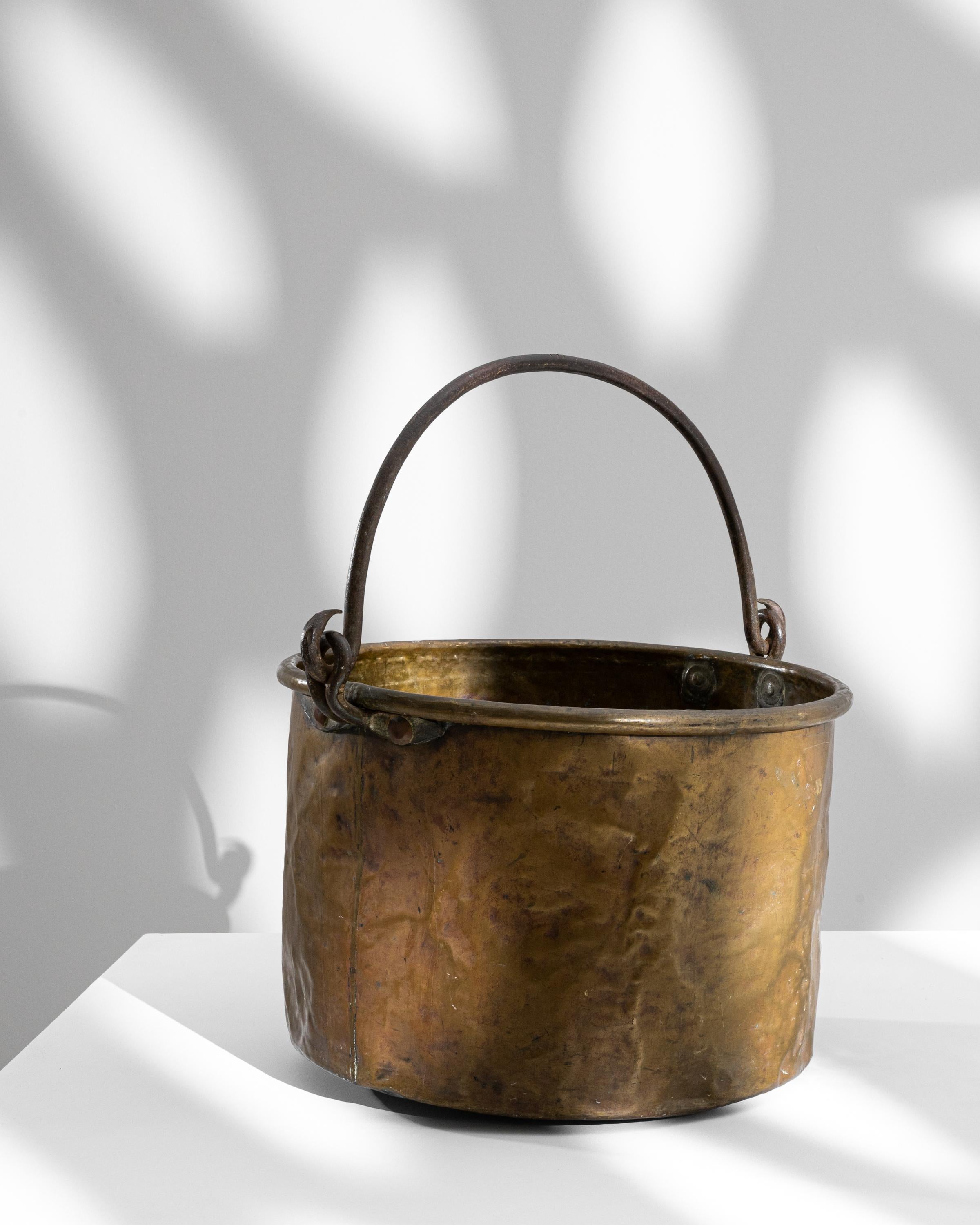 Early 19th Century Brass Bucket 2
