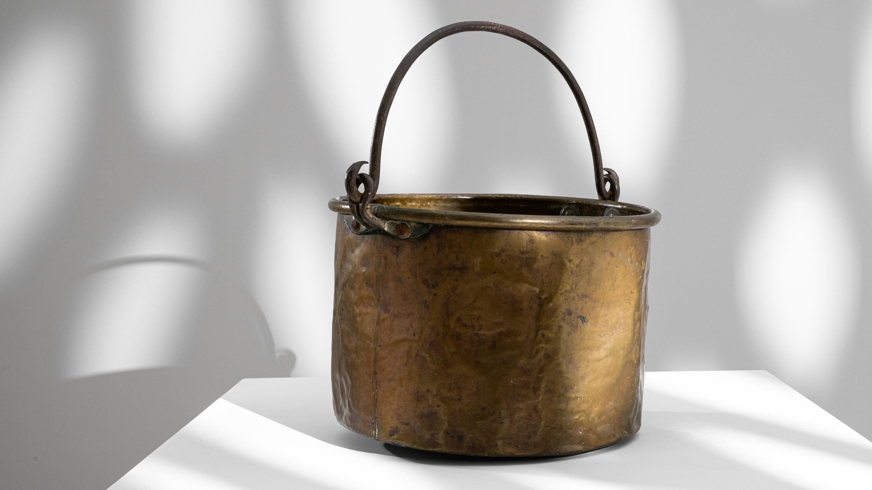 Early 19th Century Brass Bucket 3