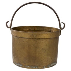 Antique Early 19th Century Brass Bucket