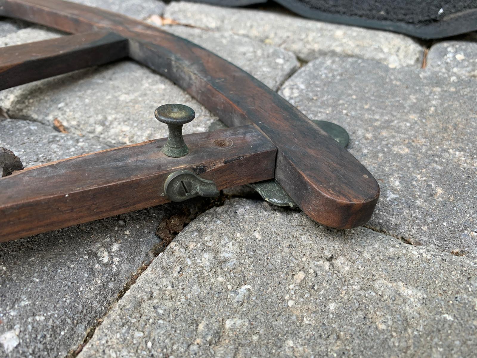 Early 19th Century Brass and Ebony Octant, Marked Remmert Rurds, 1805 1