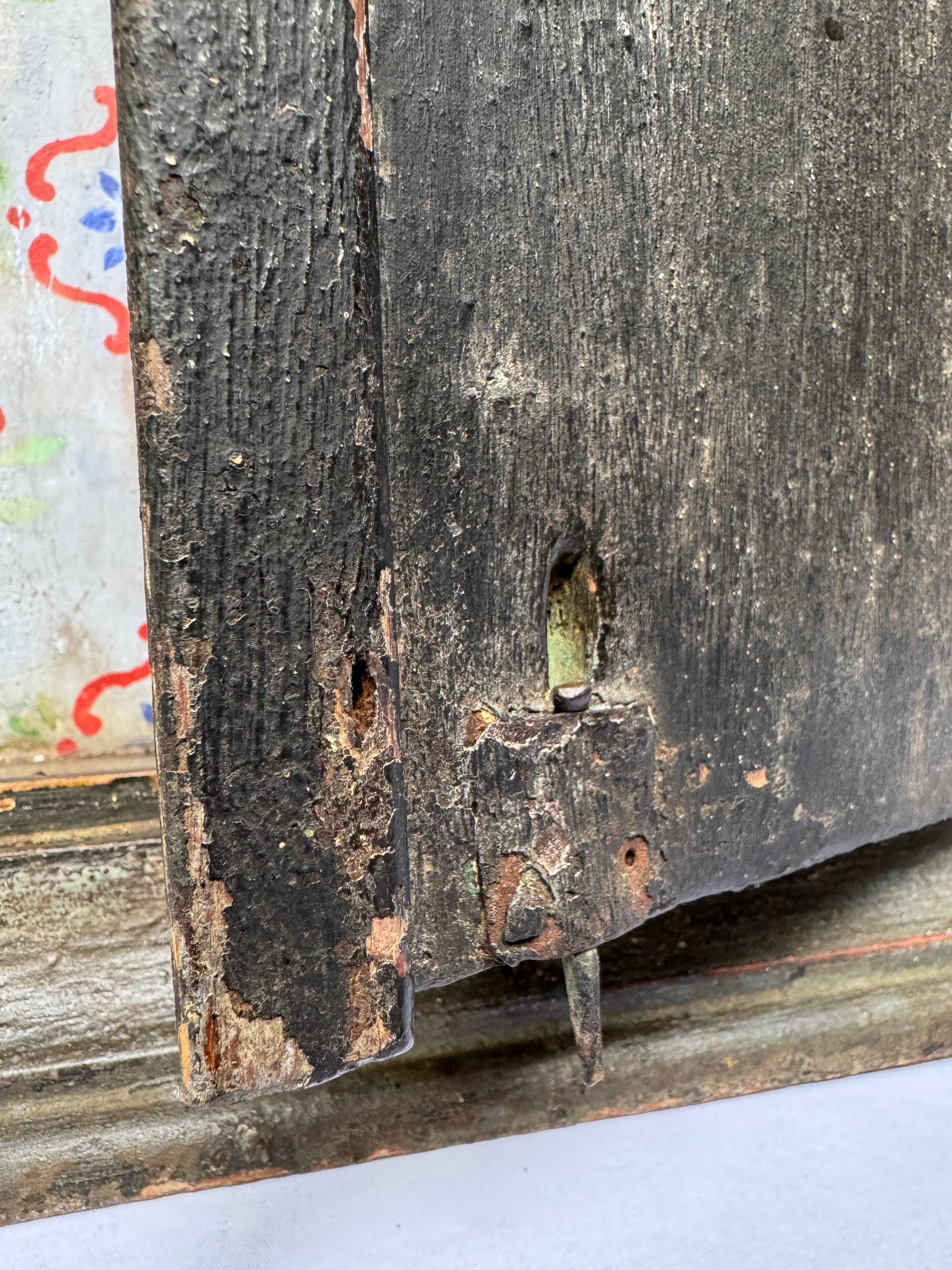 Sanctuaire brésilien peint du début du 19e siècle Minas Gerais en vente 1