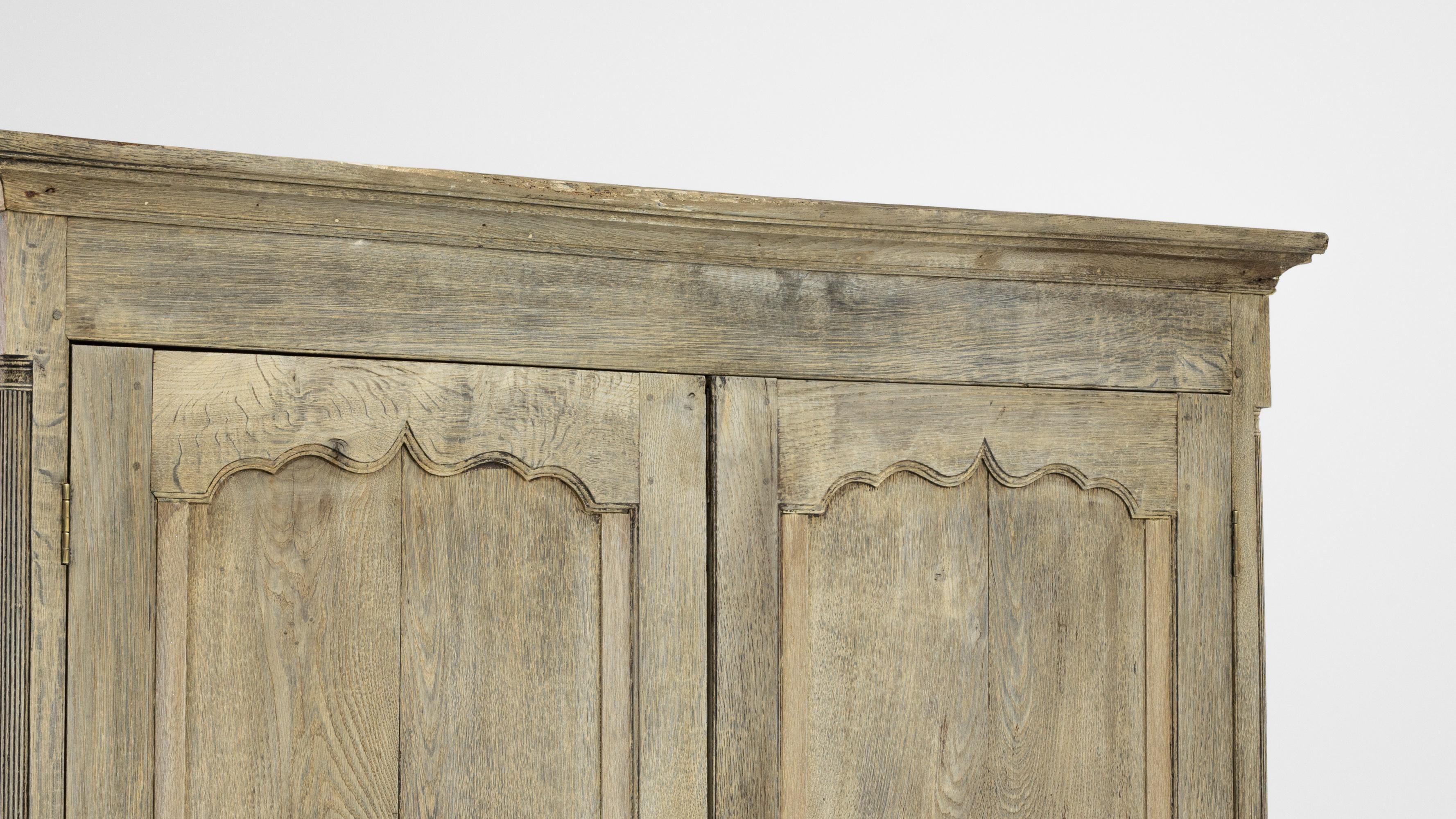 Early 19th Century British Bleached Oak Cabinet 3