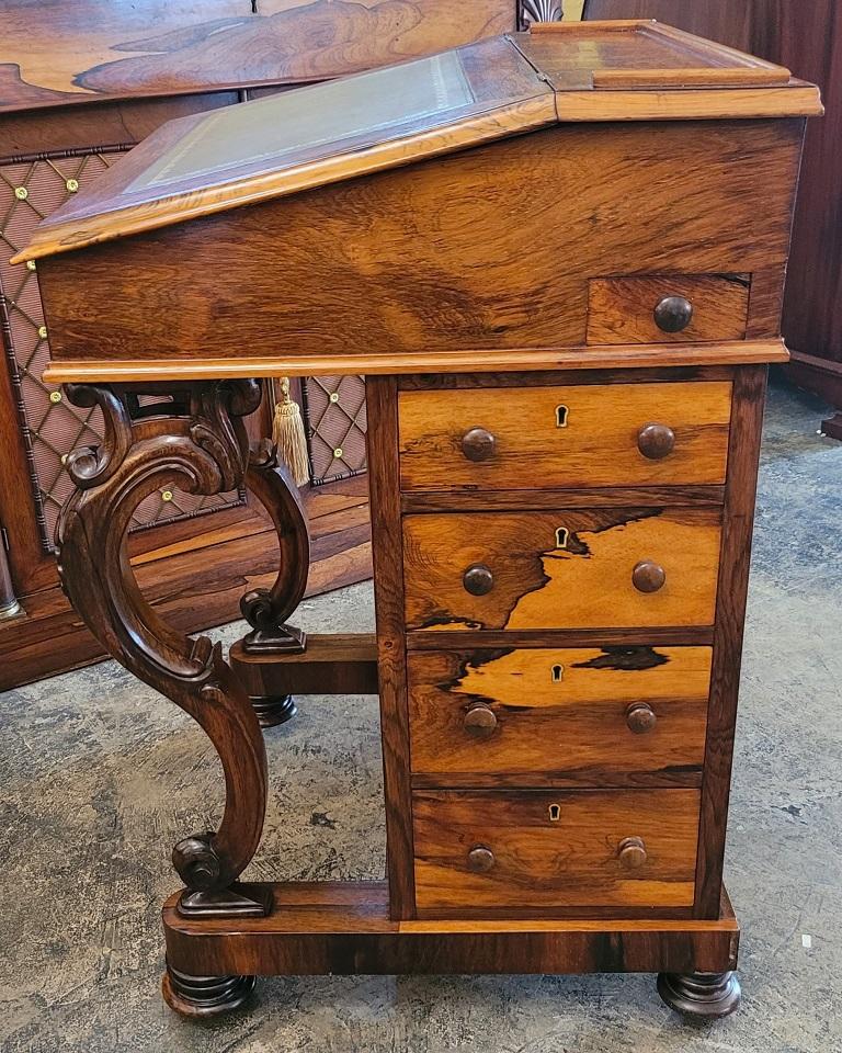 Early 19th Century British Davenport Desk in the Manner of Gillows For Sale 5