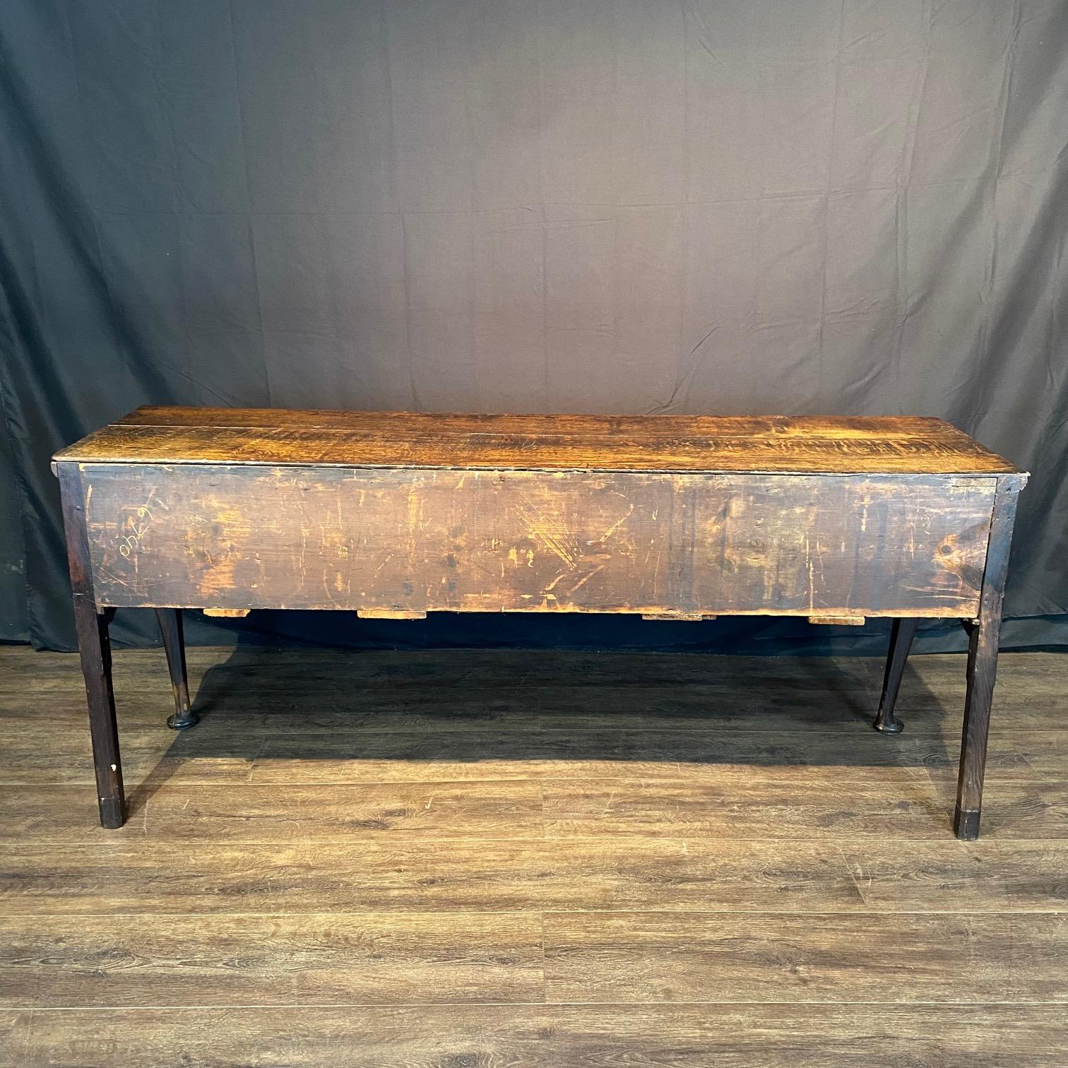 Credenza con base a cassettone in Oak British II dell'inizio del XIX secolo in vendita 9