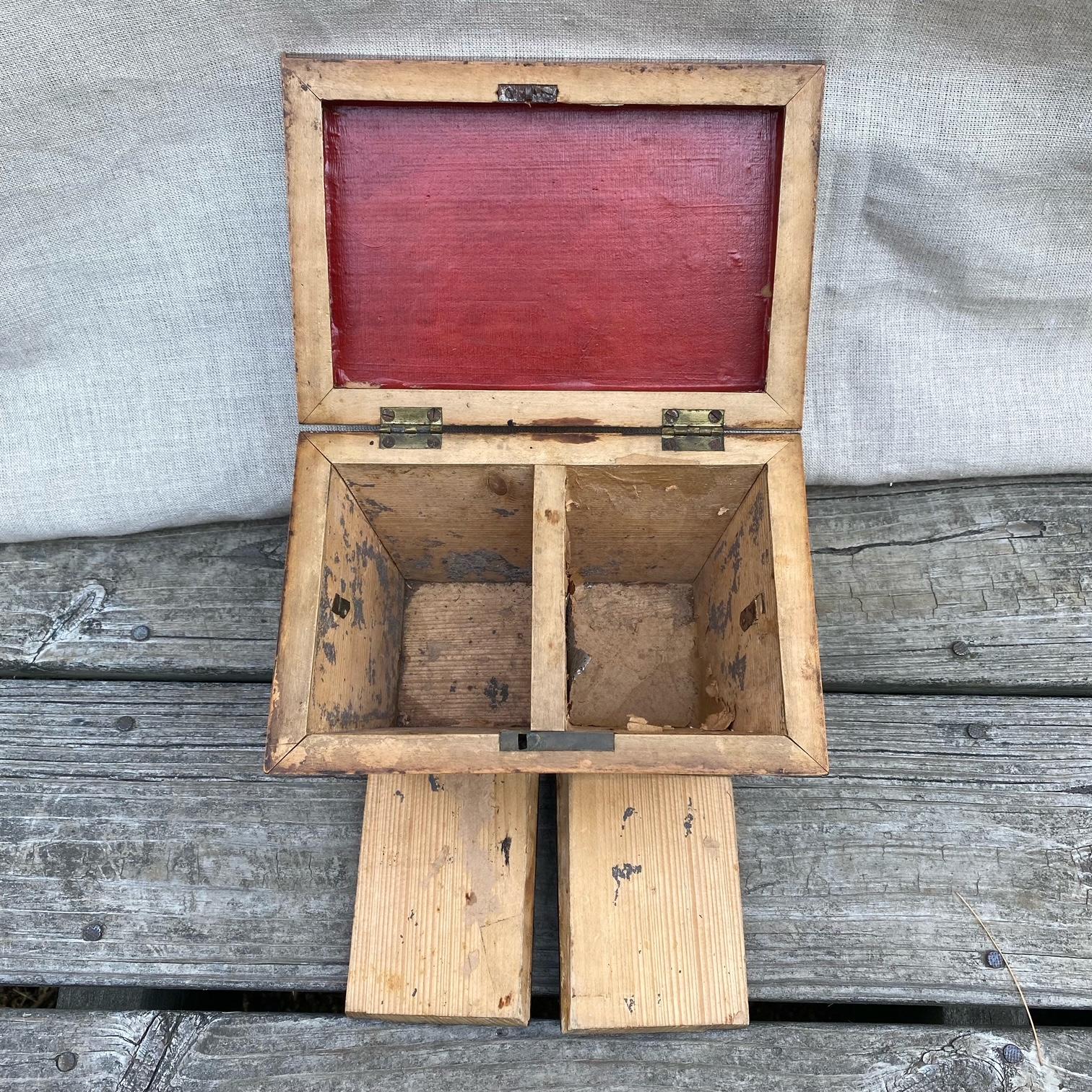Early 19th Century British Georgian Inlaid Sarcophagus Tea Caddy 2