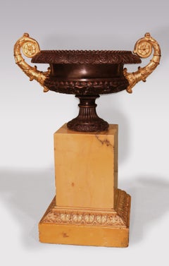 Early 19th Century Bronze and Ormolu Tazzas