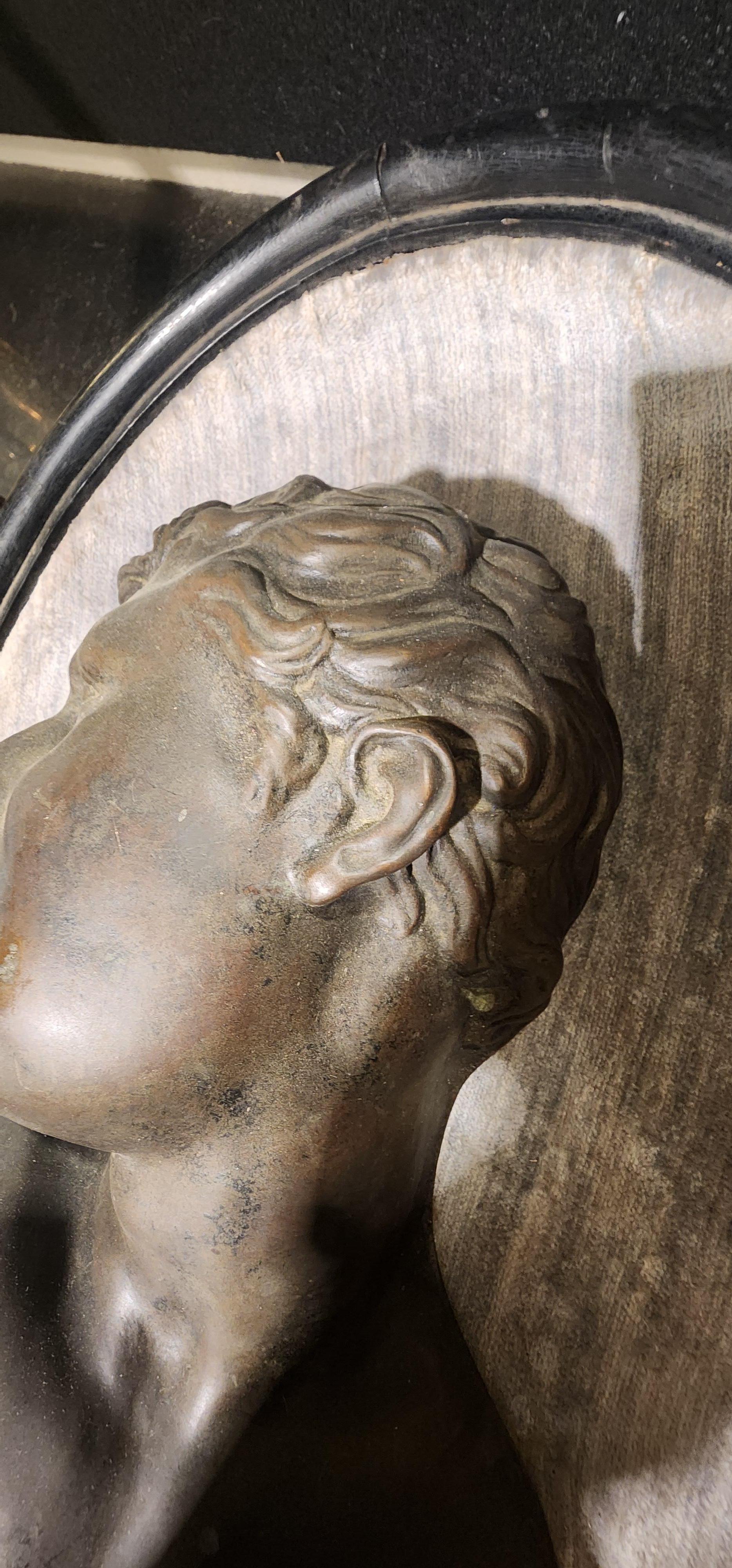 Early 19th Century Bronze Mounted Figure For Sale 5