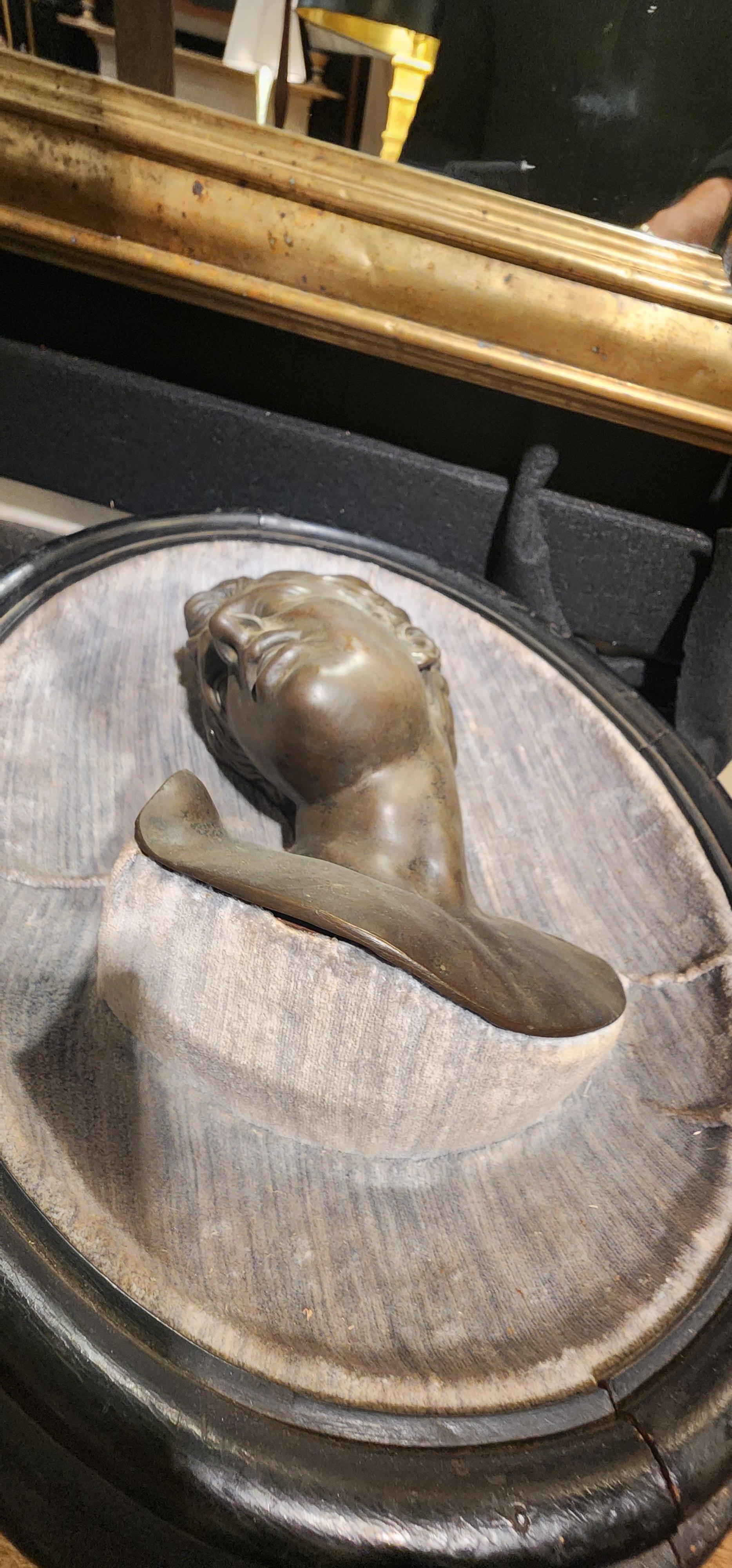 Early 19th Century Bronze Mounted Figure For Sale 6