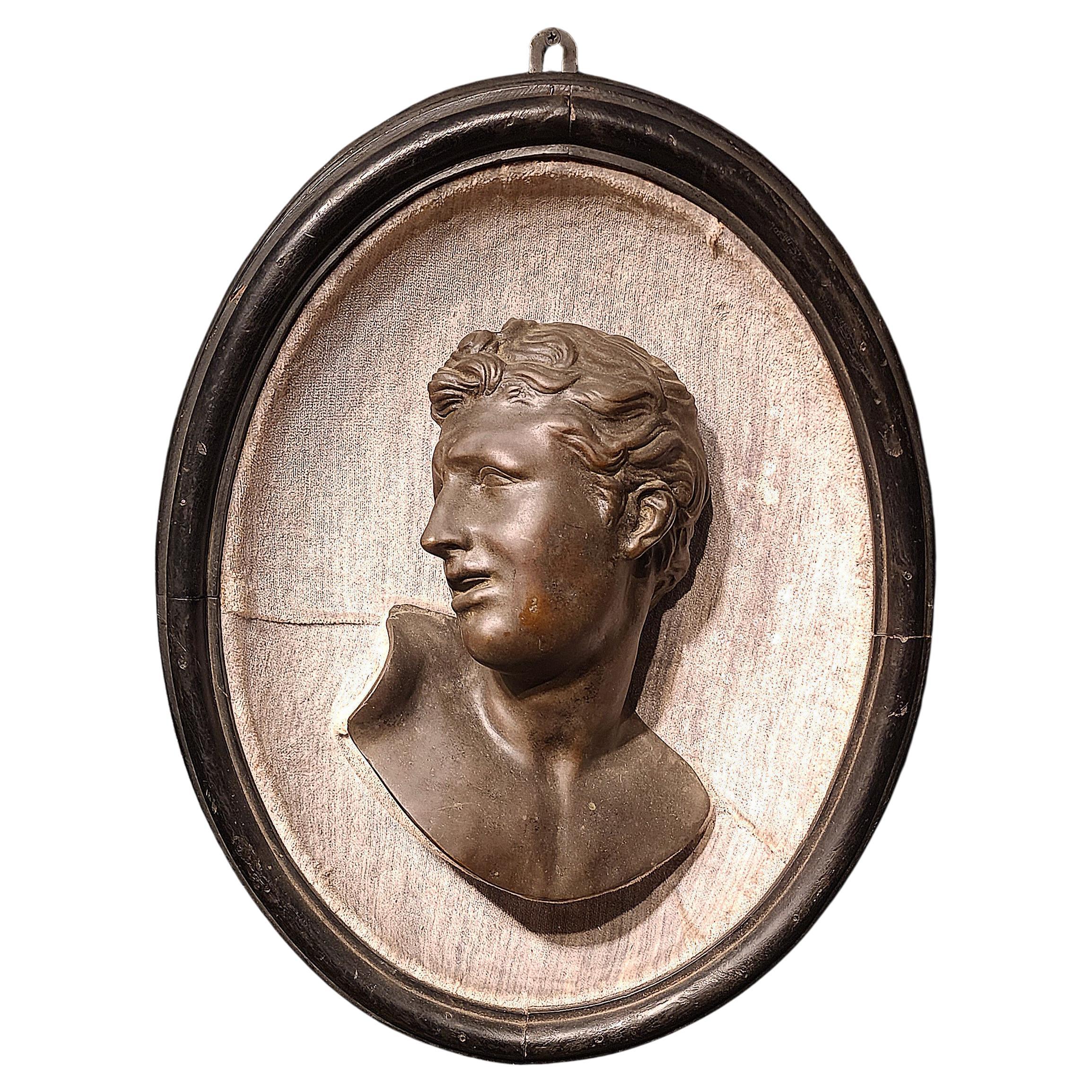 Grand Tour Early 19th Century Bronze Mounted Figure For Sale