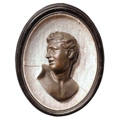 Figura montada de bronce de principios del siglo XIX