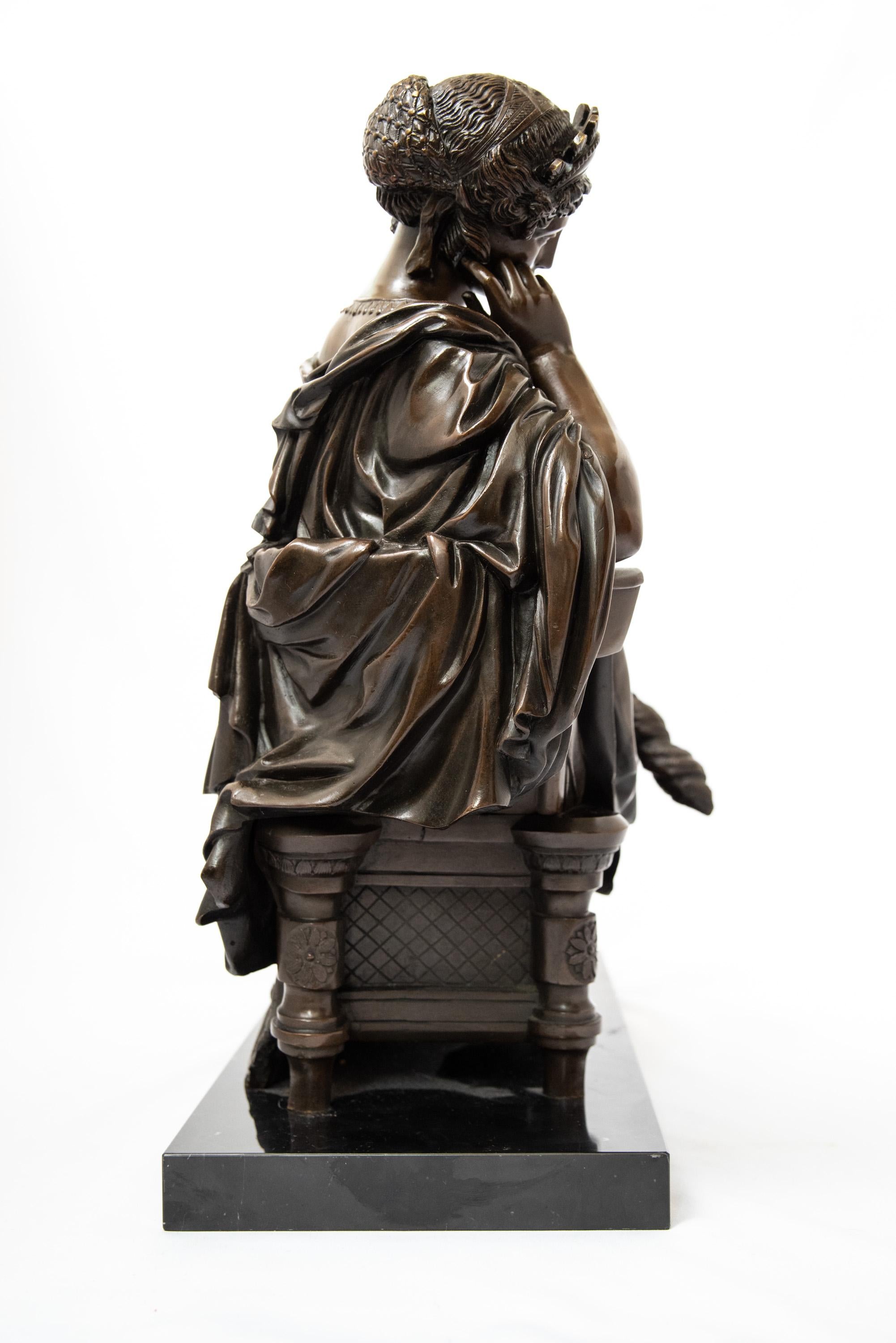 Early 19th Century Bronze Sculpture by Lequesne In Good Condition For Sale In 263-0031, JP