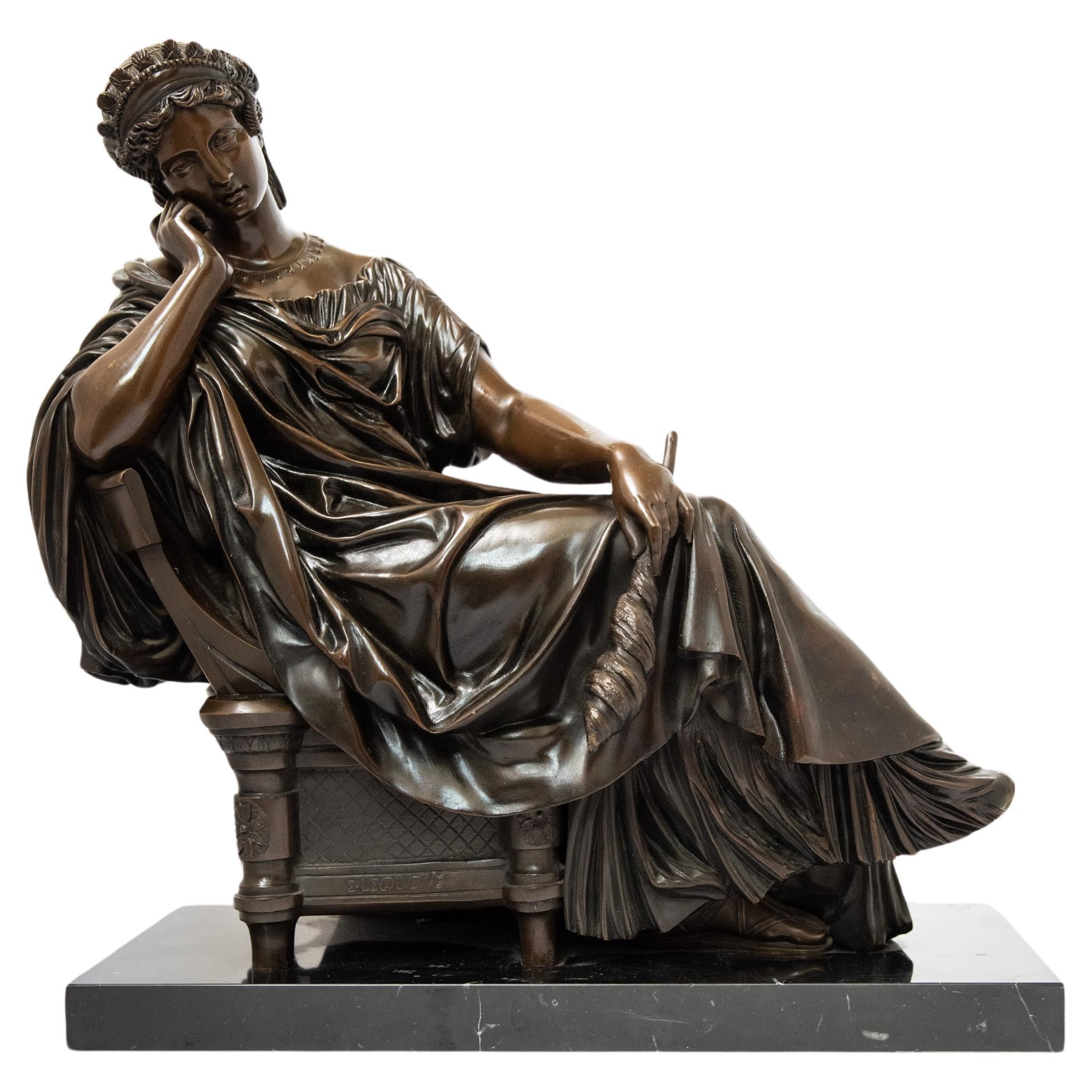 Early 19th Century Bronze Sculpture by Lequesne For Sale
