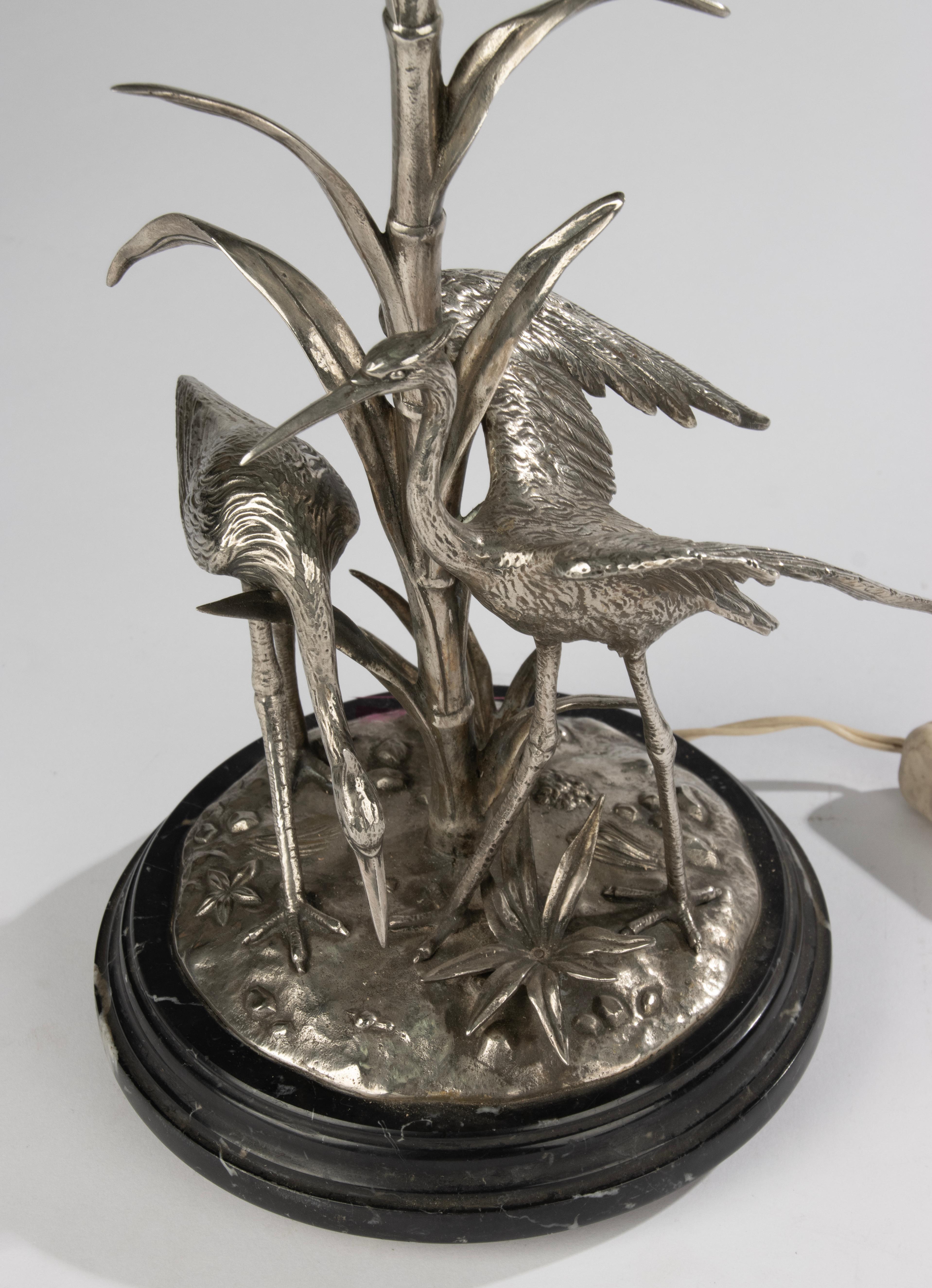 Lámpara de mesa de bronce de principios del siglo XIX - Firmada G. Figudo en venta 5