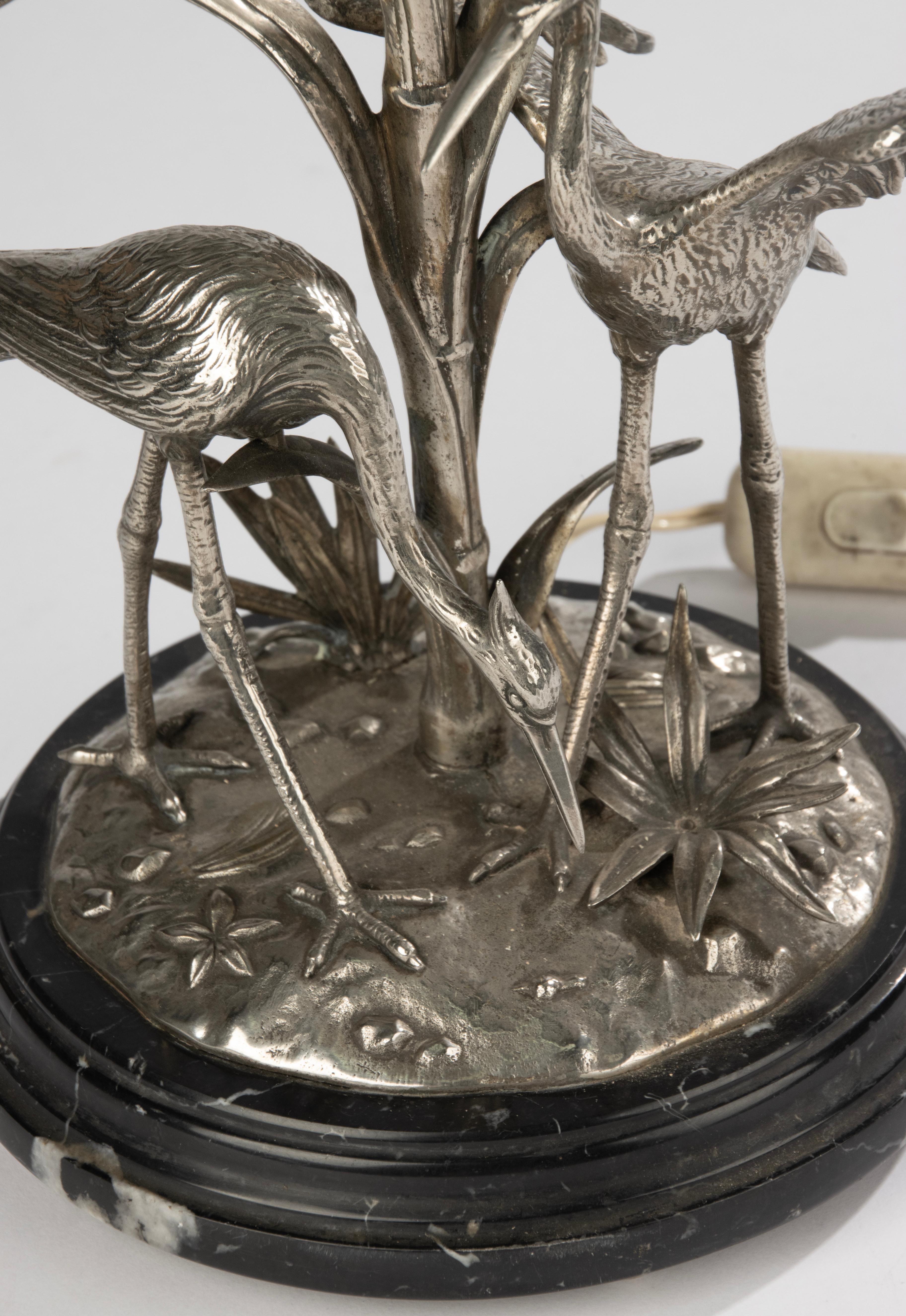 Lámpara de mesa de bronce de principios del siglo XIX - Firmada G. Figudo en venta 13