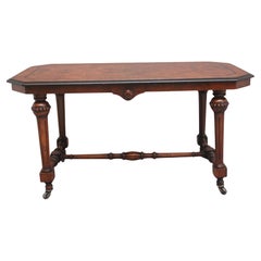 Early 19th Century burr walnut coffee table