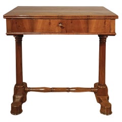 EARLY 19th CENTURY CARLHES X WALNUT TABLE