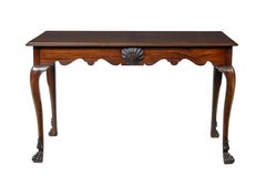 Early 19th century carved Irish serving table