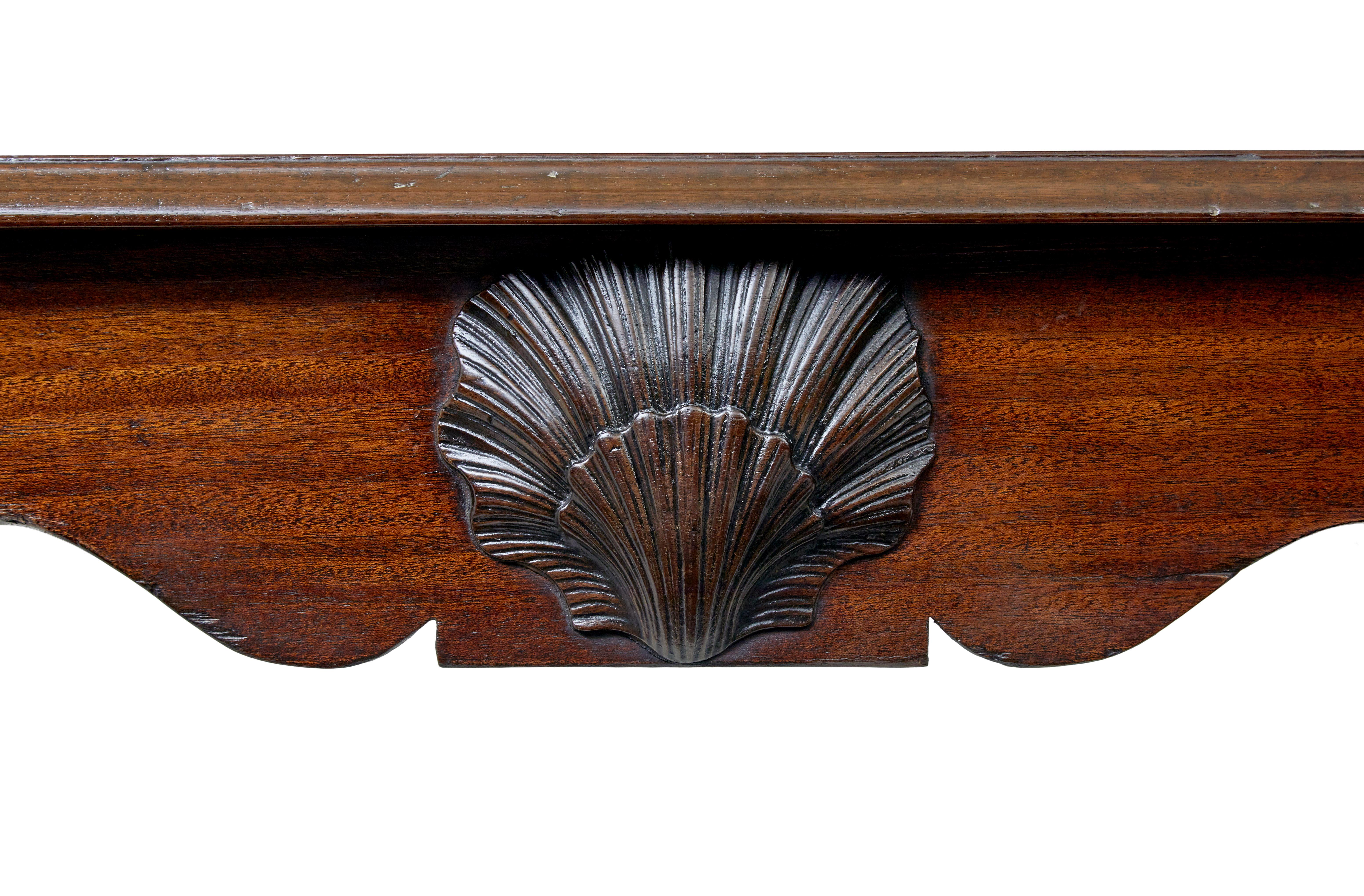 Early 19th century carved Irish serving table For Sale 1