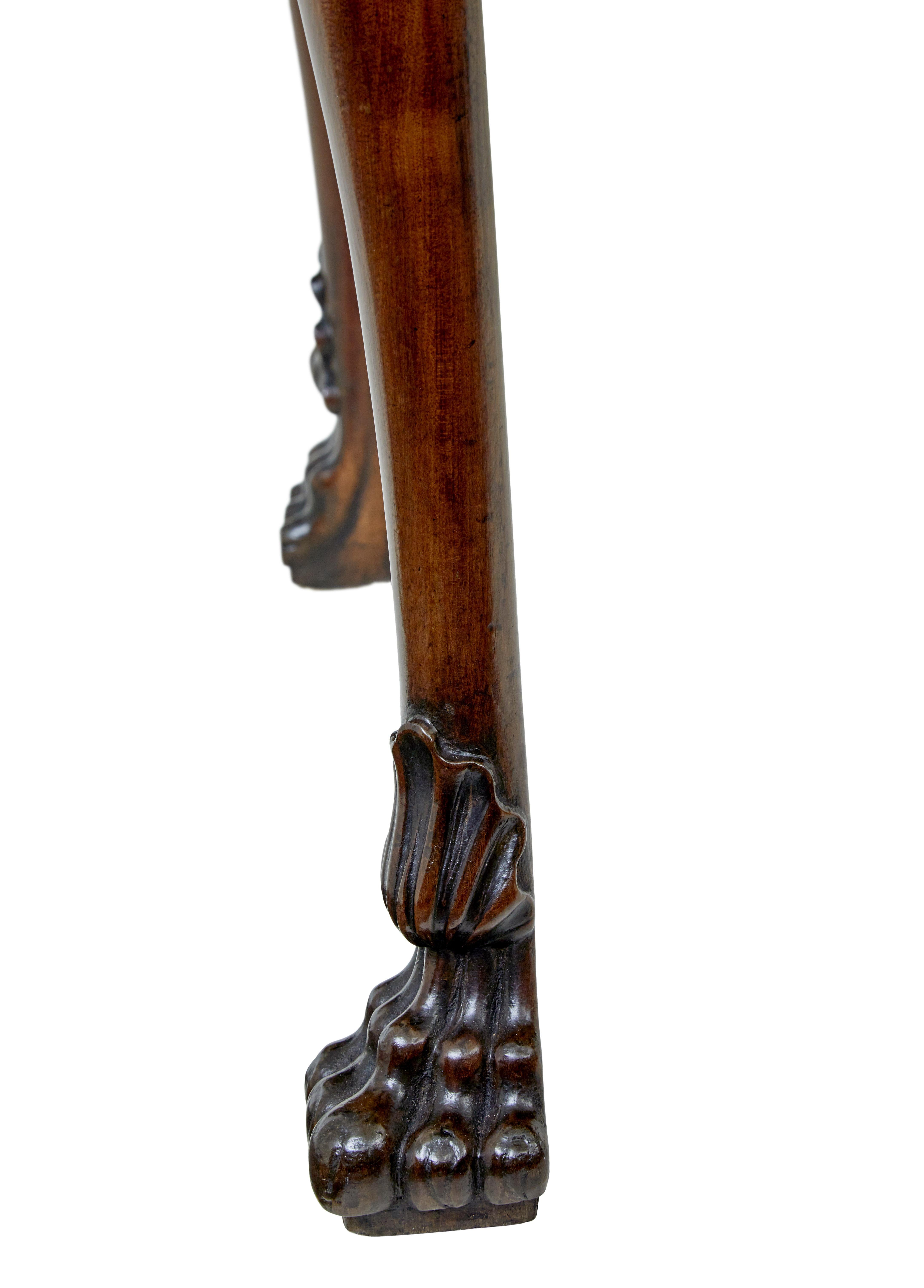 Early 19th century carved Irish serving table For Sale 2