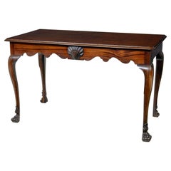 Early 19th century carved Irish serving table