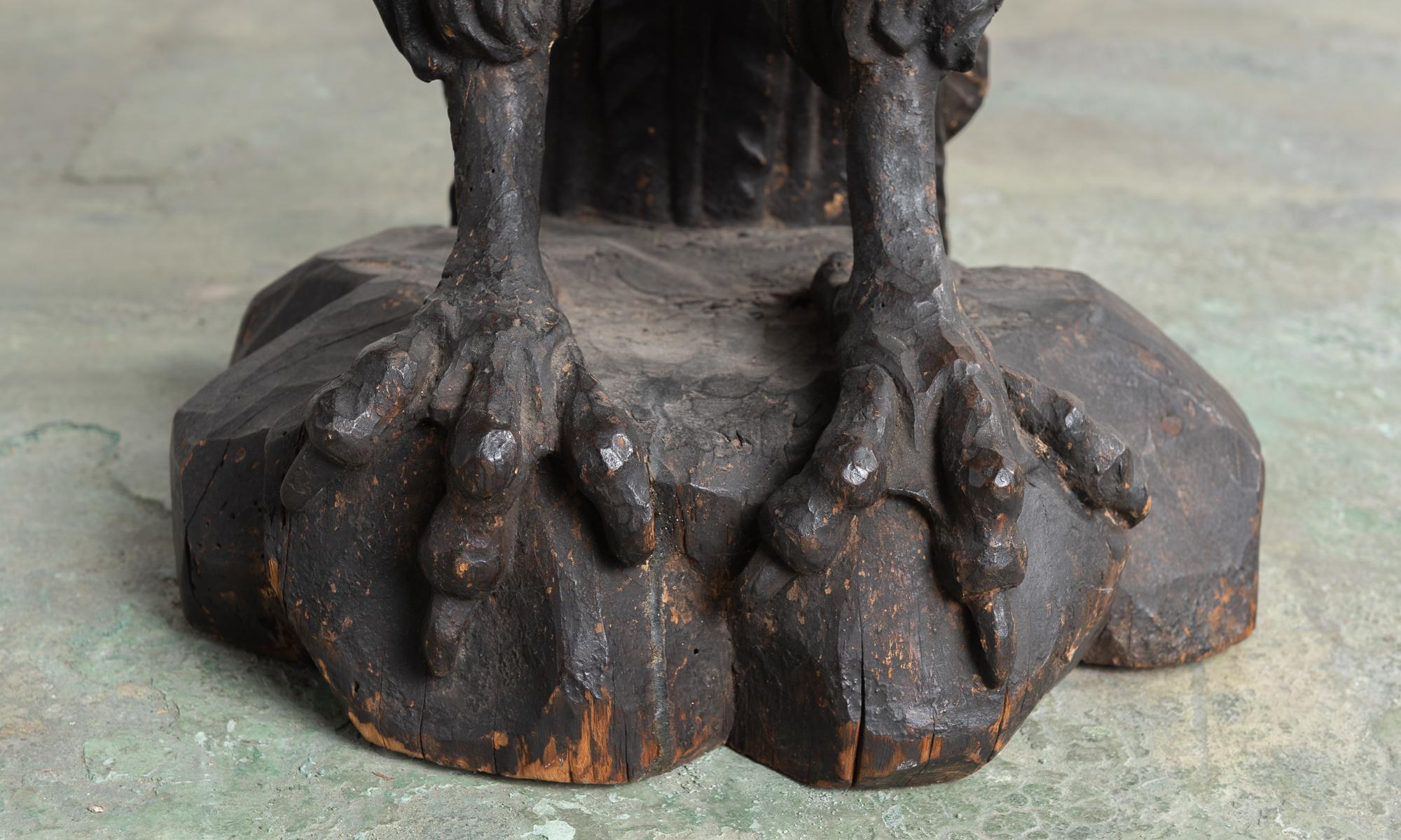 Early 19th Century Carved Wooden Eagles 1
