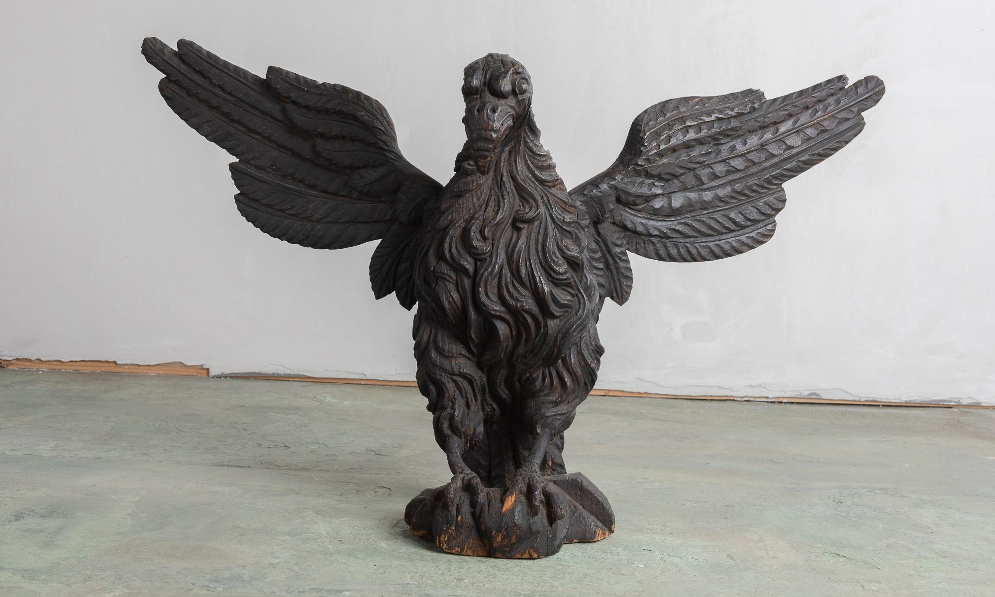 Early 19th Century Carved Wooden Eagles 2