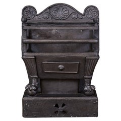 Early 19th Century Cast Iron Coal Grate