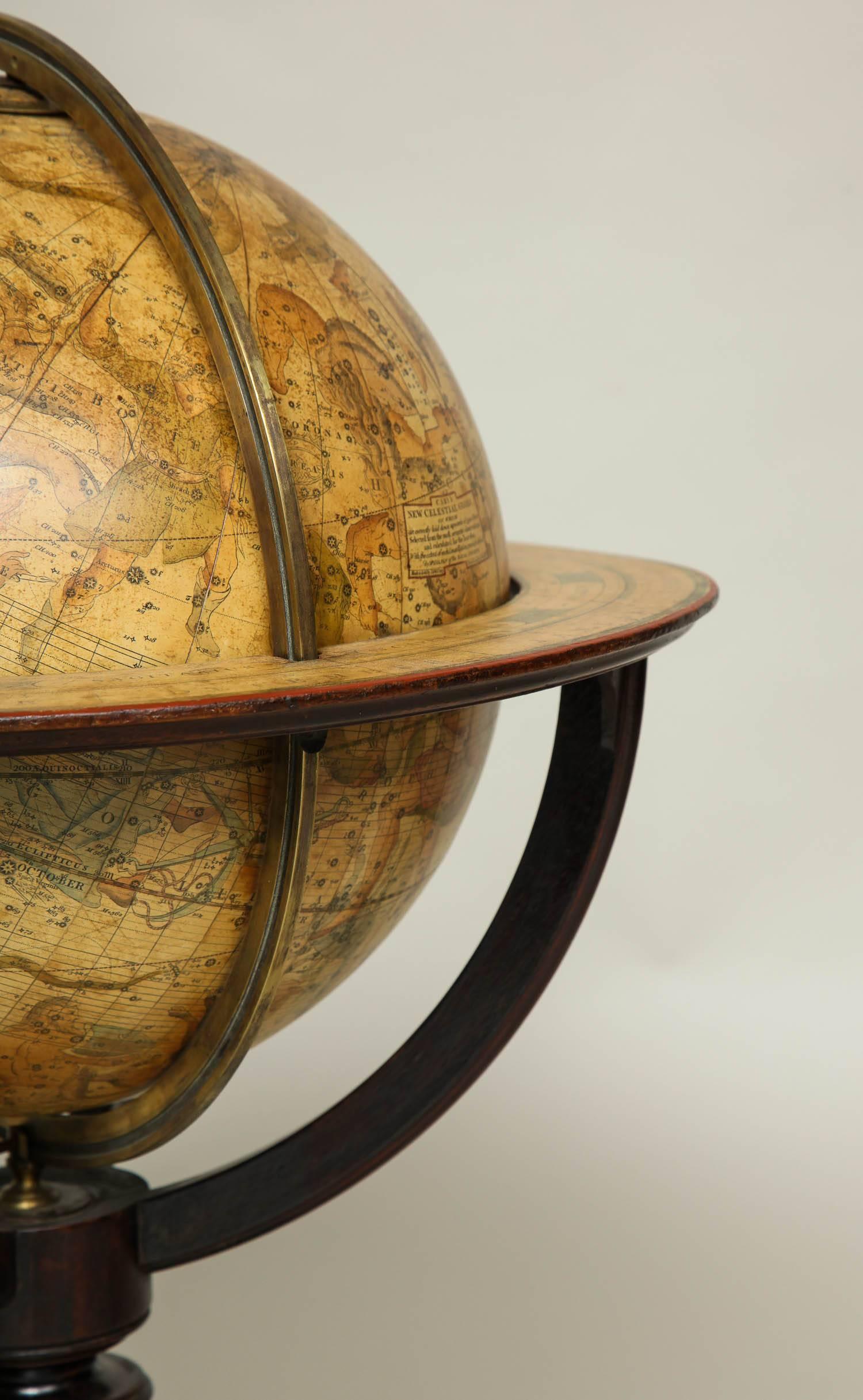 Early 19th Century Celestial Globe by Cary In Excellent Condition In Greenwich, CT