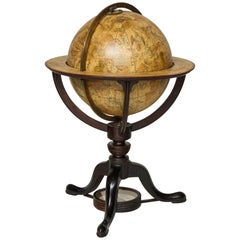 Globe céleste du début du 19e siècle par Cary
