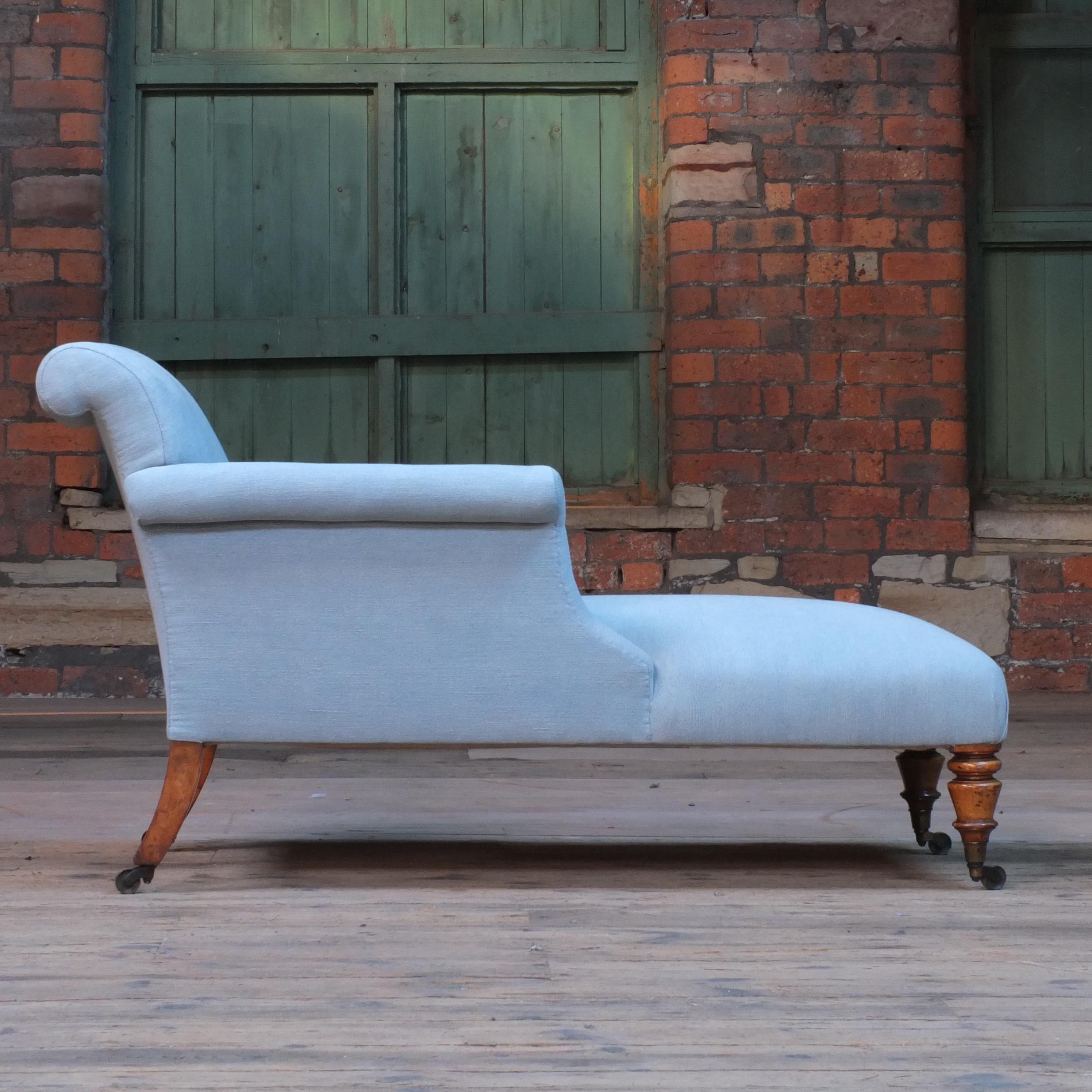 Early 19th Century Chaise Lounge by Charles Hindley & Sons In Excellent Condition In Batley, GB