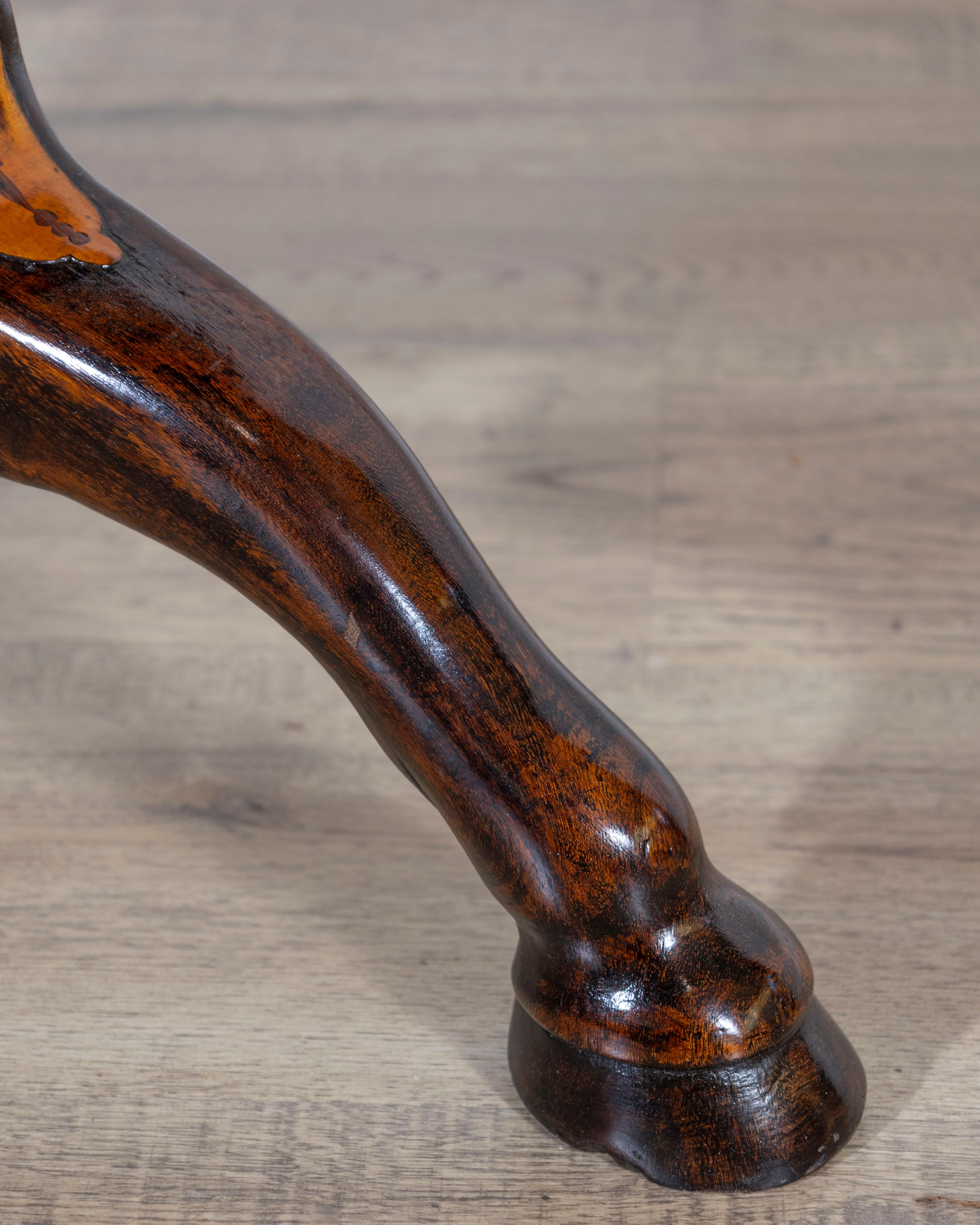 Early 19th Century Charles X Center Table With Inlays 3