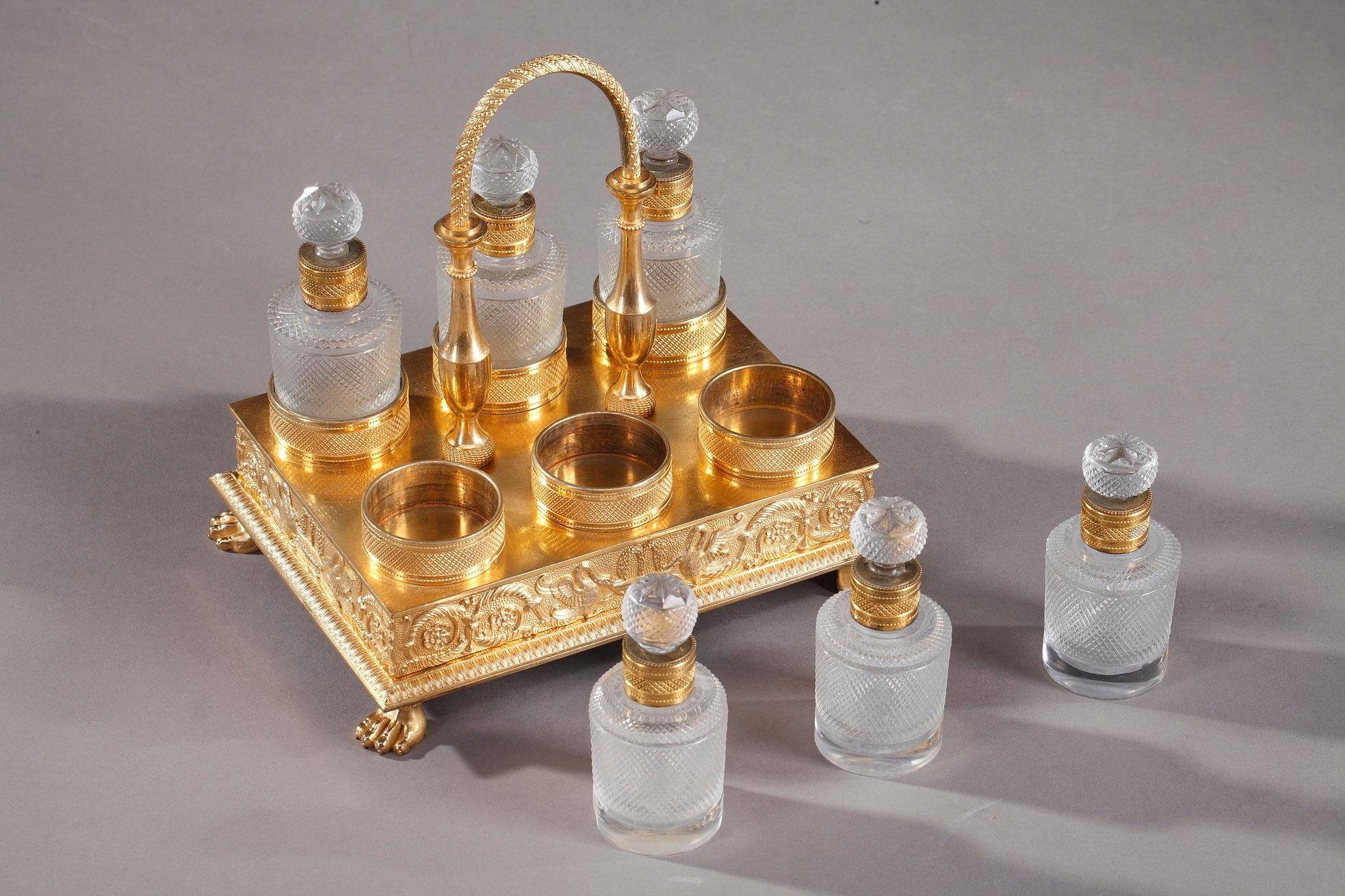 Early 19th Century Charles X Perfume Cellar 4