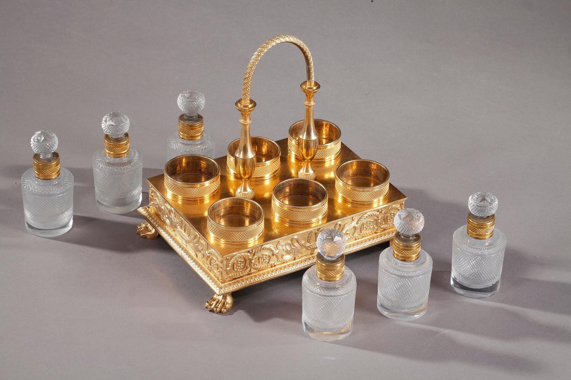 Early 19th Century Charles X Perfume Cellar 3