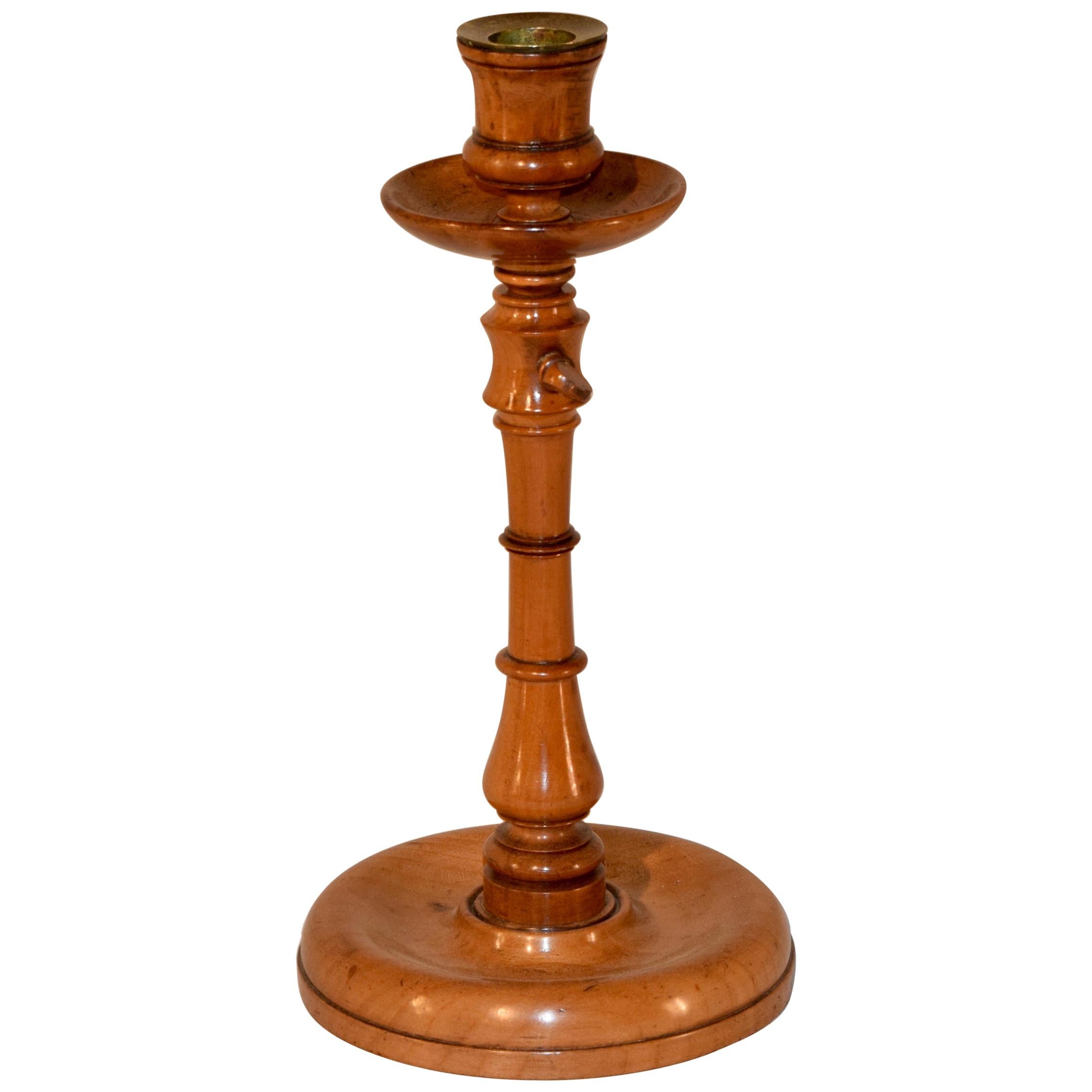Early 19th Century Cherry Candlestick