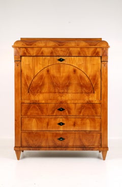 Early 19th Century Cherrywood Secretaire