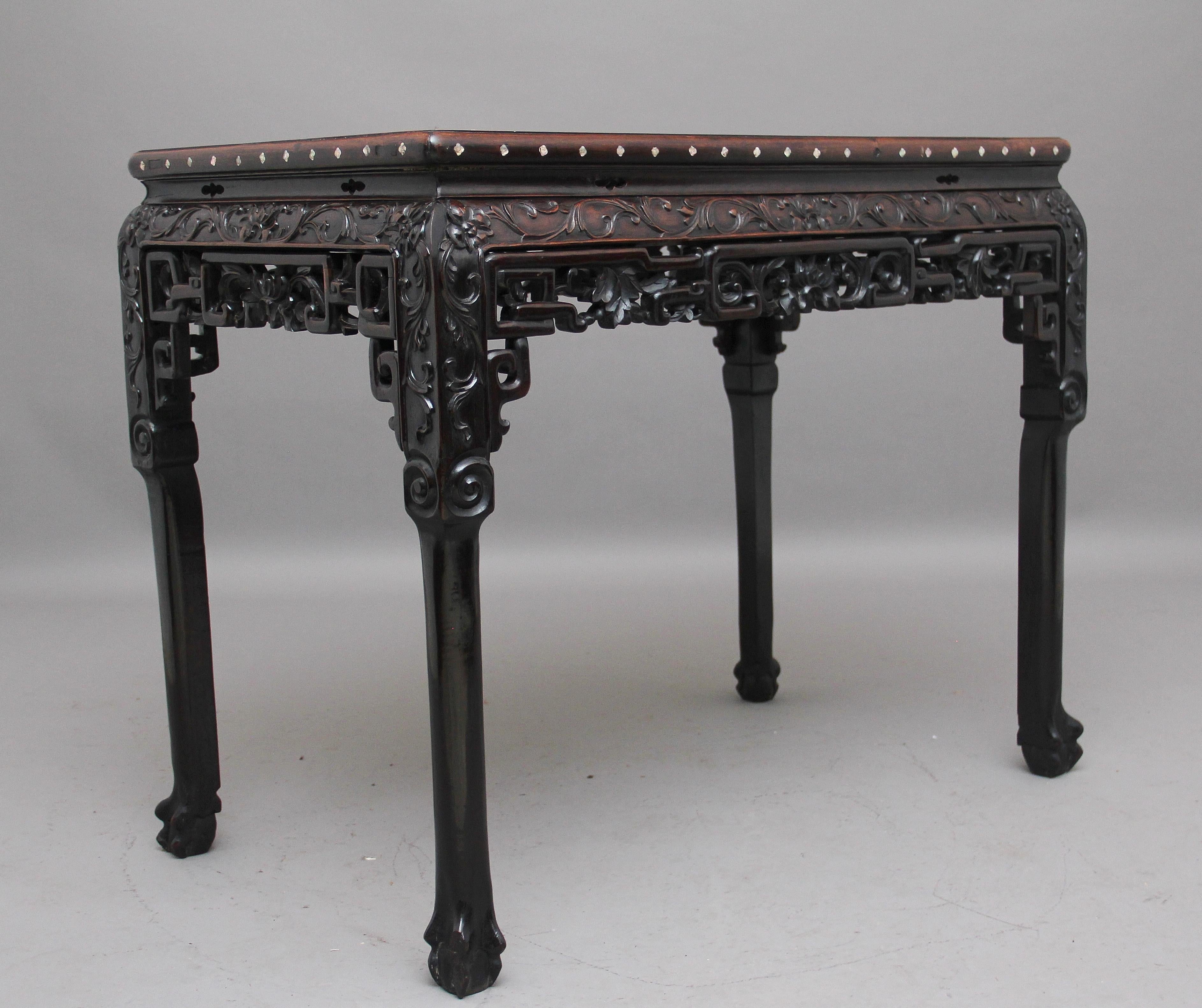 Early 19th Century Chinese Centre Table For Sale 2