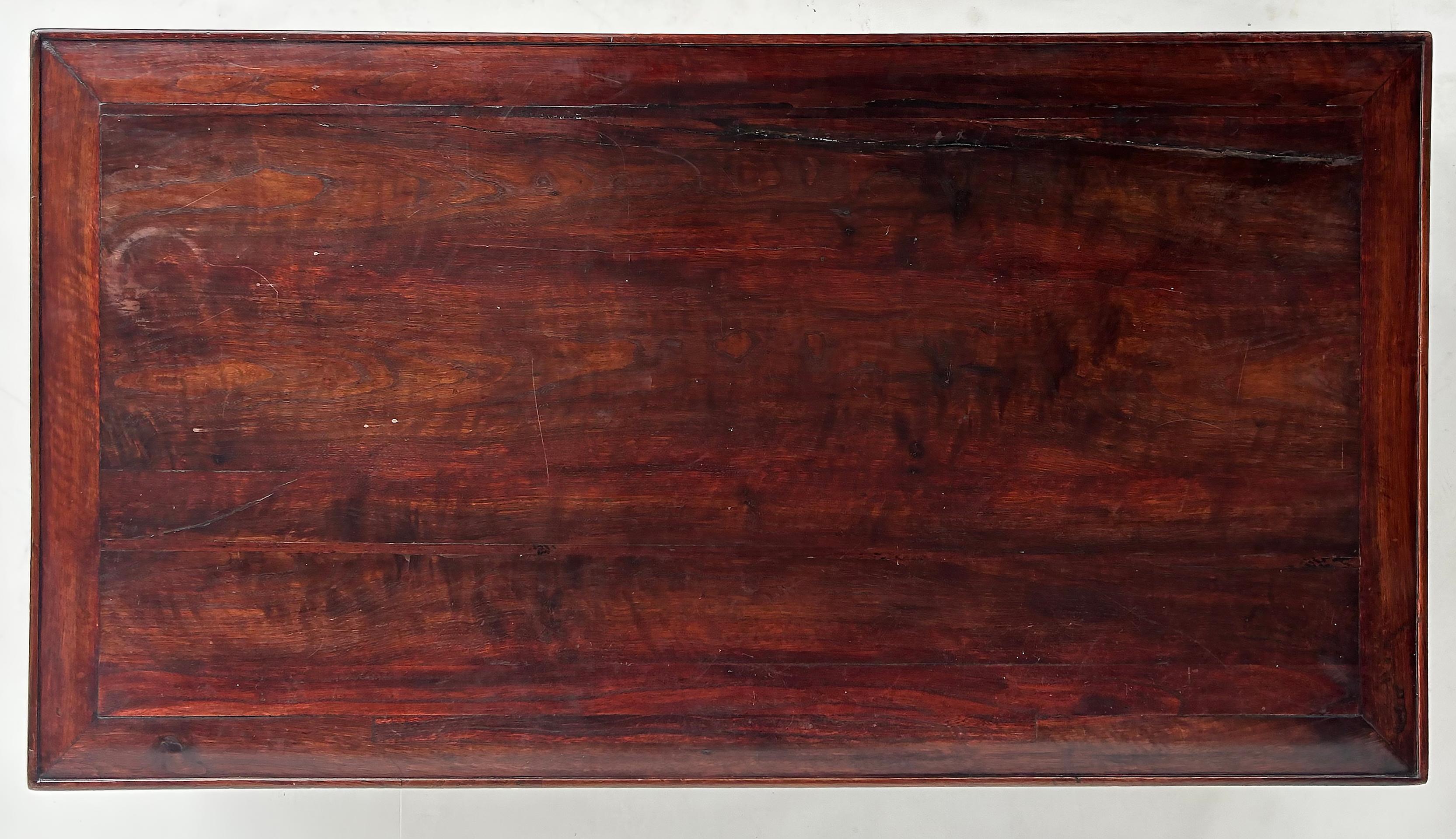 Wood Early 19th Century Chinese Kang Low Coffee Table For Sale