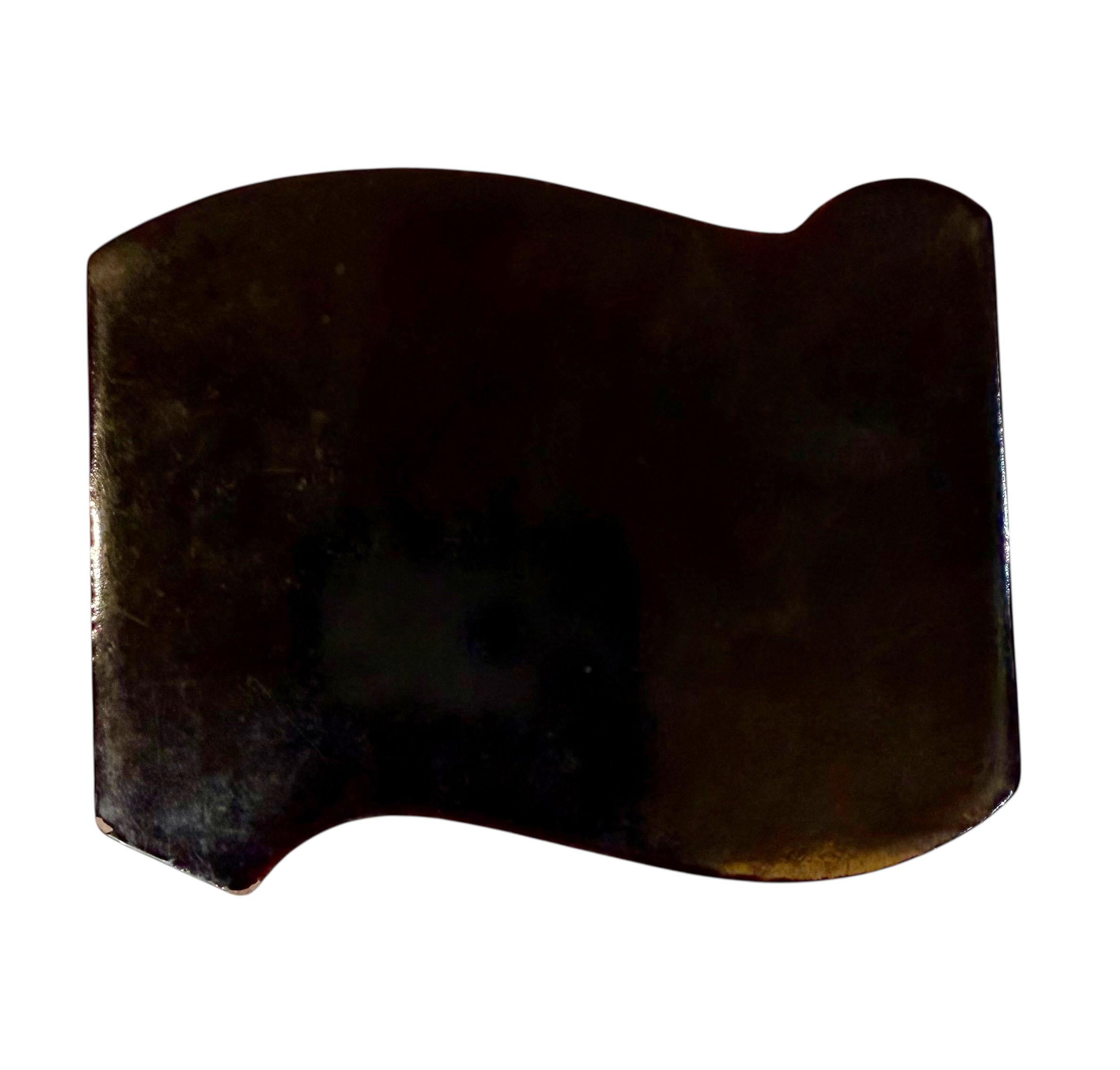 Early 19th Century Chinese Lacquer Scroll Form Box For Sale 4