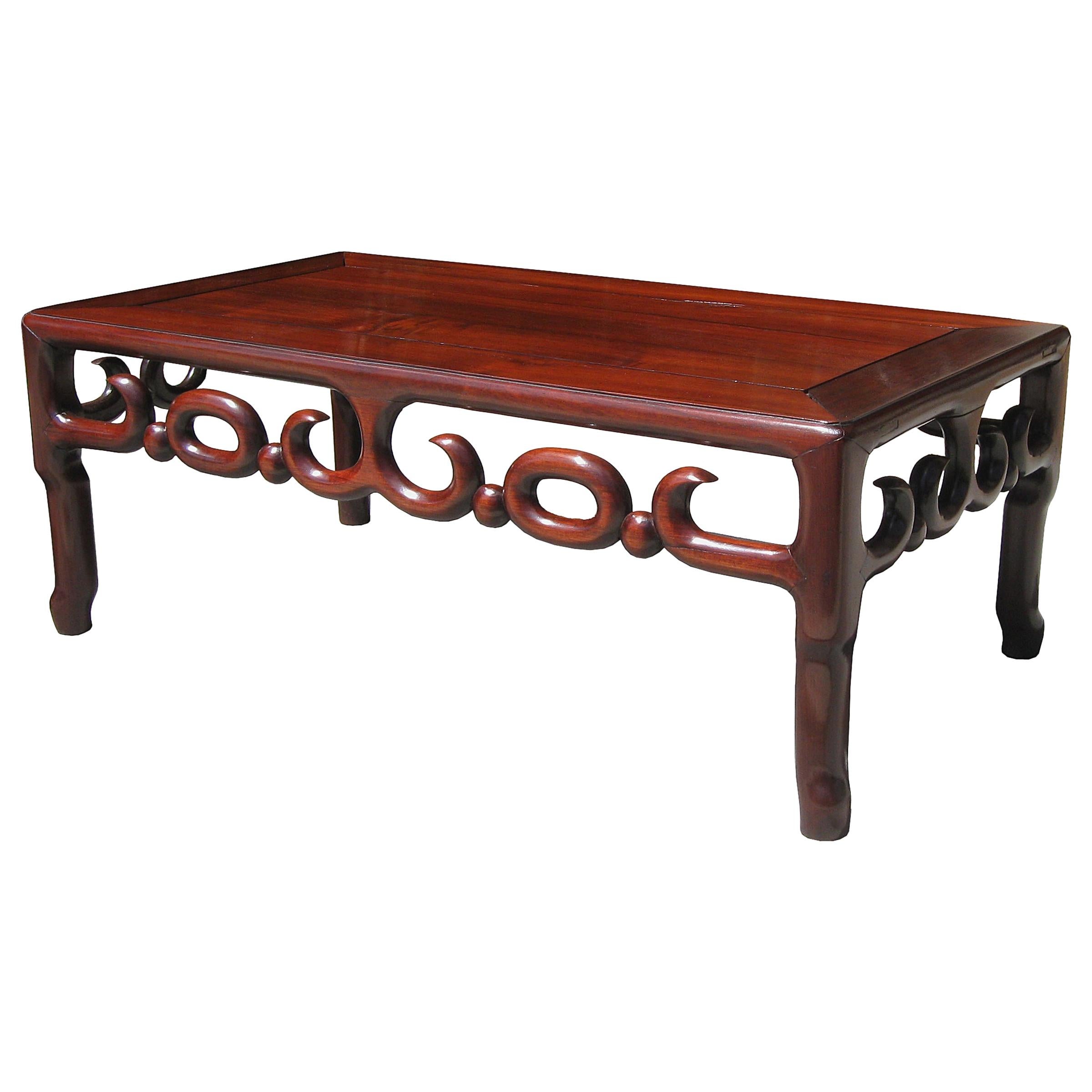 Early 19th Century Chinese Lowboy Table For Sale