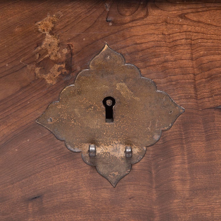 Early 19th Century Chinese Studded Lock Box For Sale at 1stdibs
